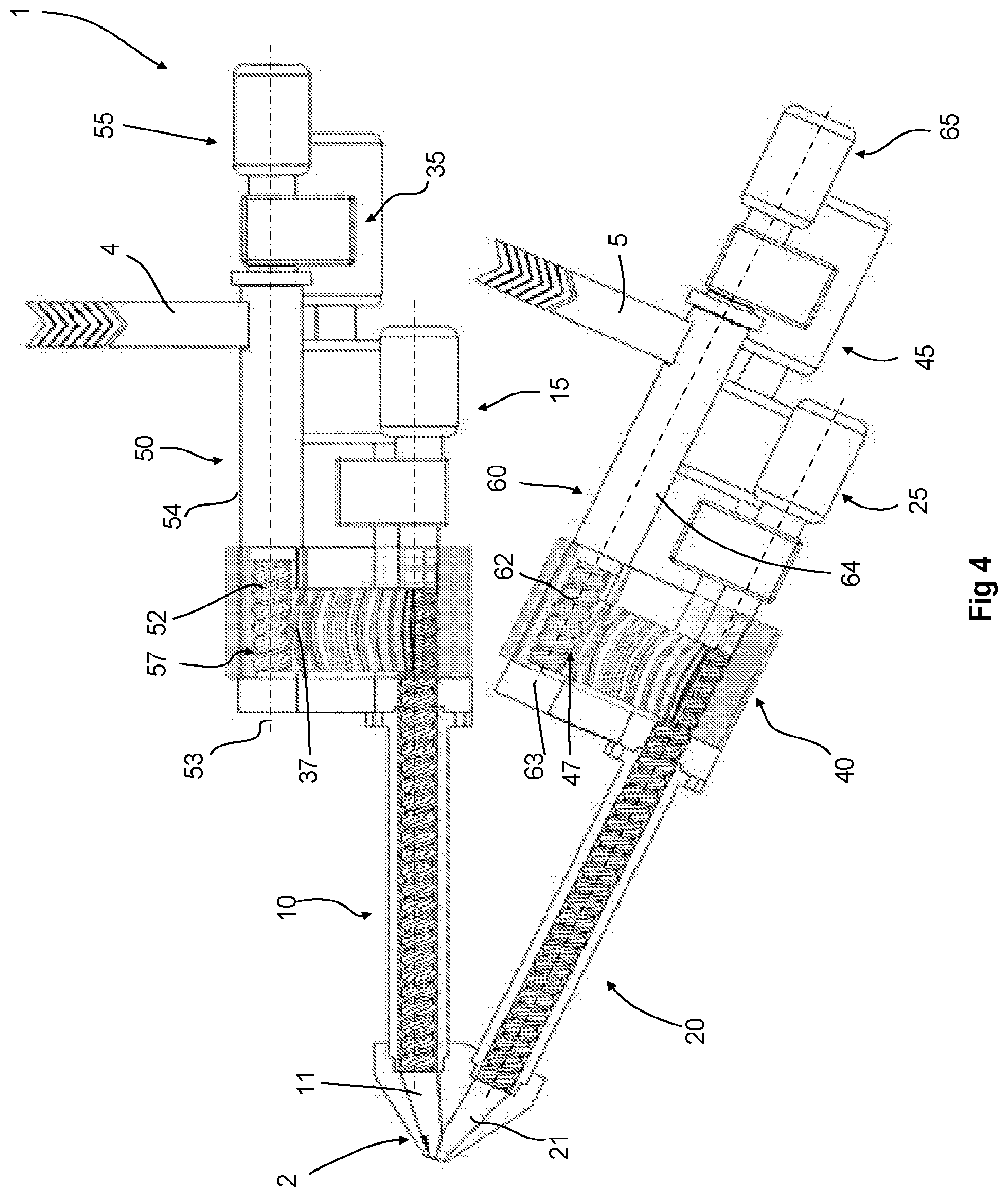 Patent US12304112 Figure 3 – Installation and method for coextrusion