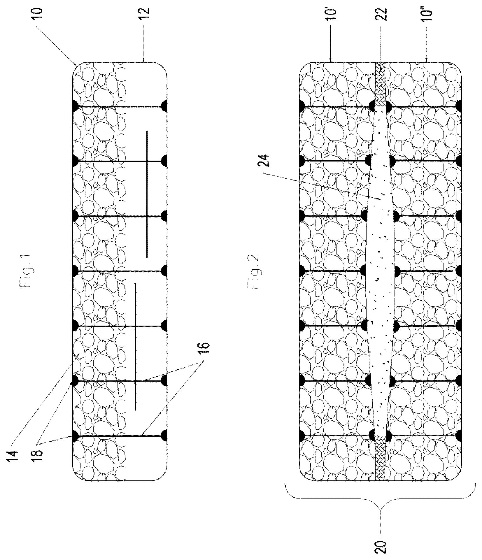 Patent US12304120 Figure 1 – Thermoplastic mat, process for the manufacture thereof and uses of same