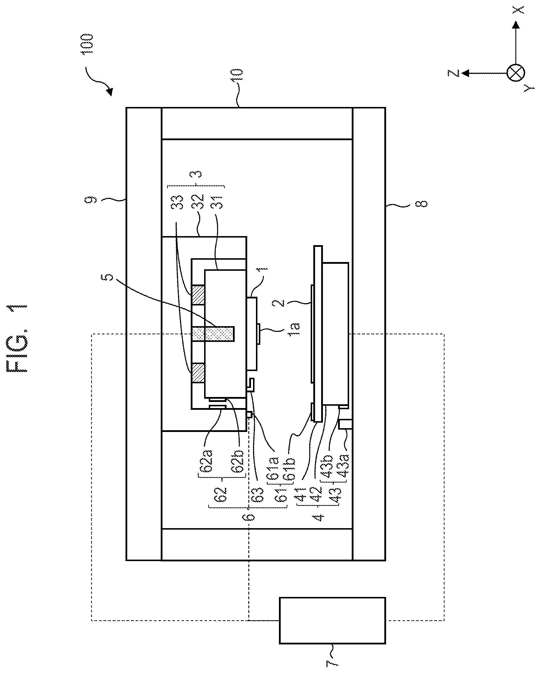 Patent US12304121 Figure 1 – Imprint apparatus and article manufacturing method