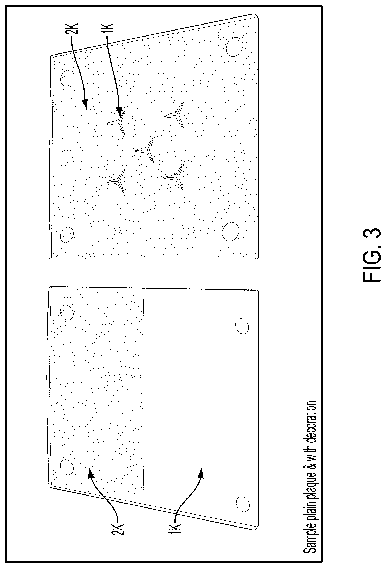 Patent US12304123 Figure 3 – Pedestrian safe front panel/grille having a two-shot molded decorative part