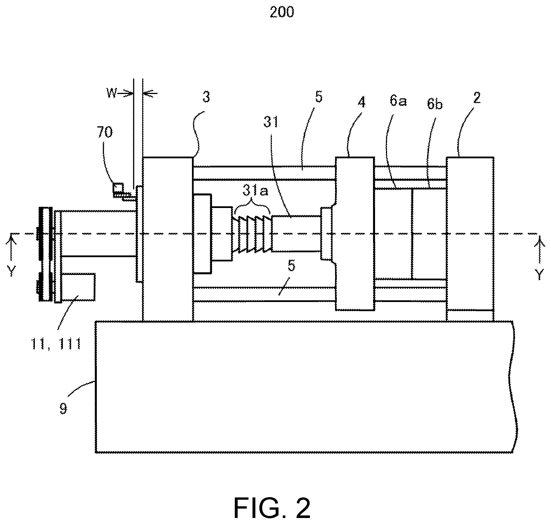 Patent US12304127 Figure 2 – Injection molding machine and inspection method of injection molding machine