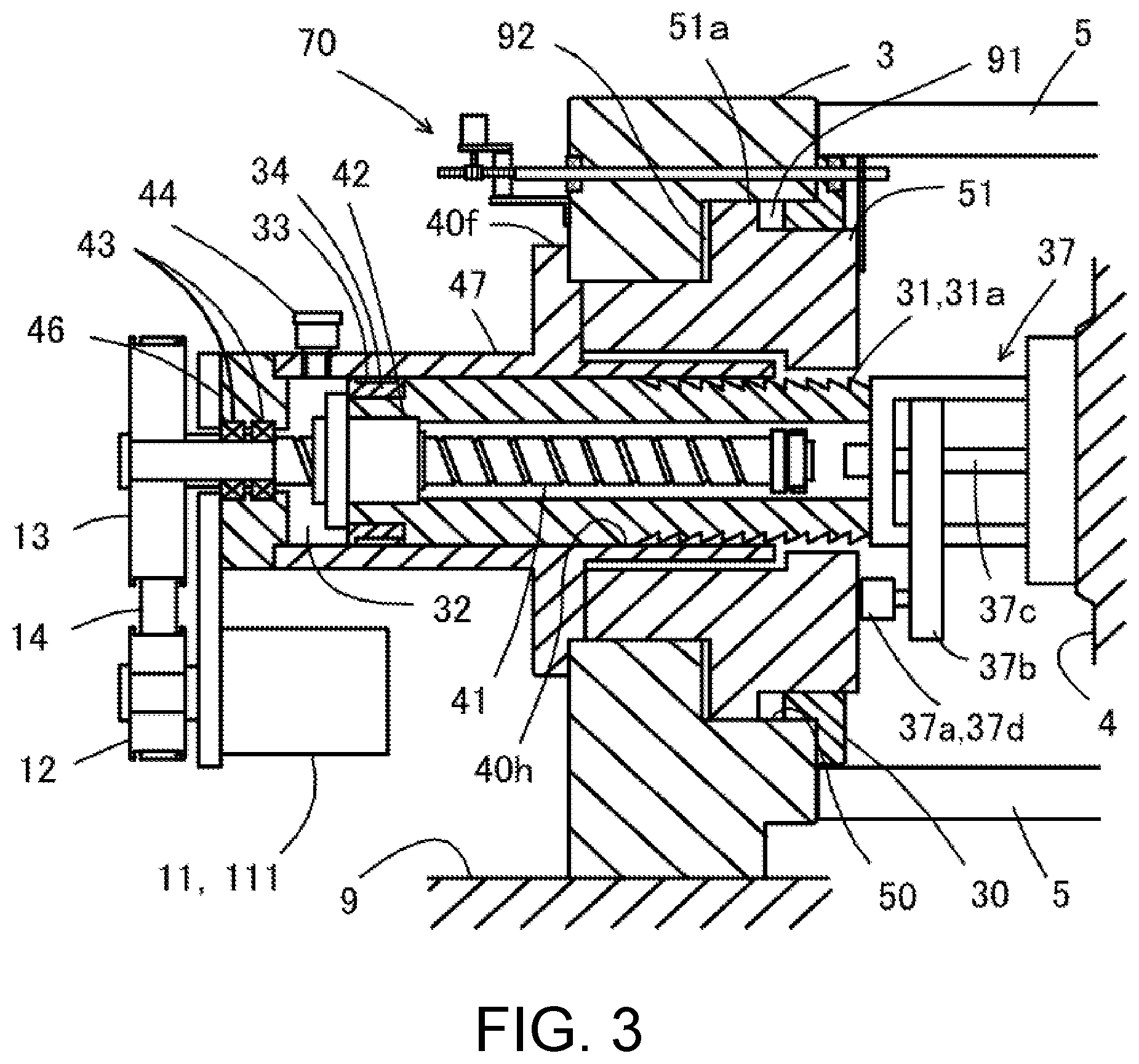 Patent US12304127 Figure 3 – Injection molding machine and inspection method of injection molding machine