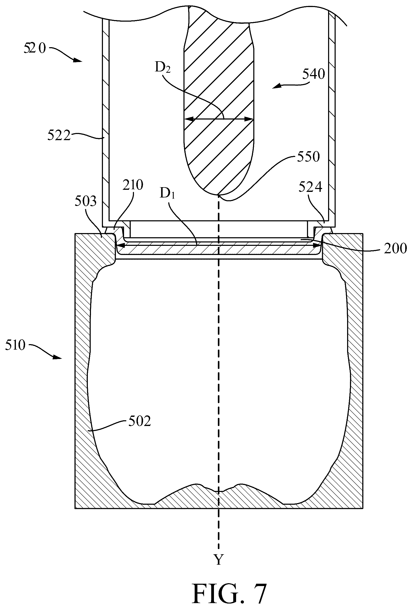 Patent US12304130 Figure 8 – Method for blow molding containers