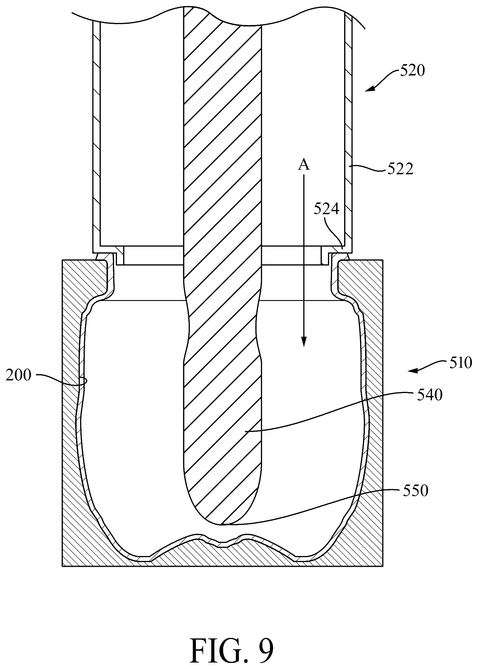 Patent US12304130 Figure 10 – Method for blow molding containers
