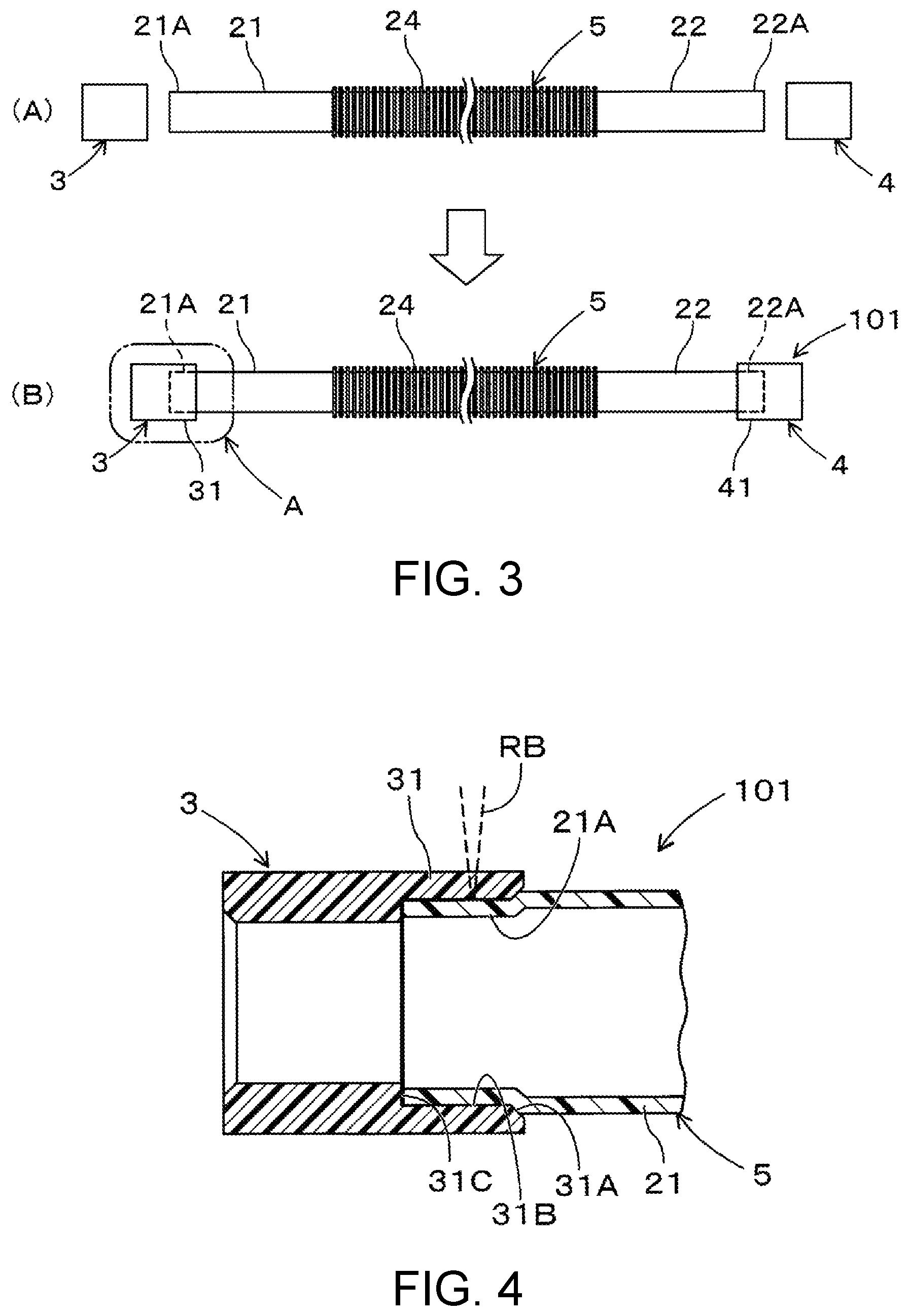 Patent US12304134 Figure 3 – Method for manufacturing connector-integrated resin tube