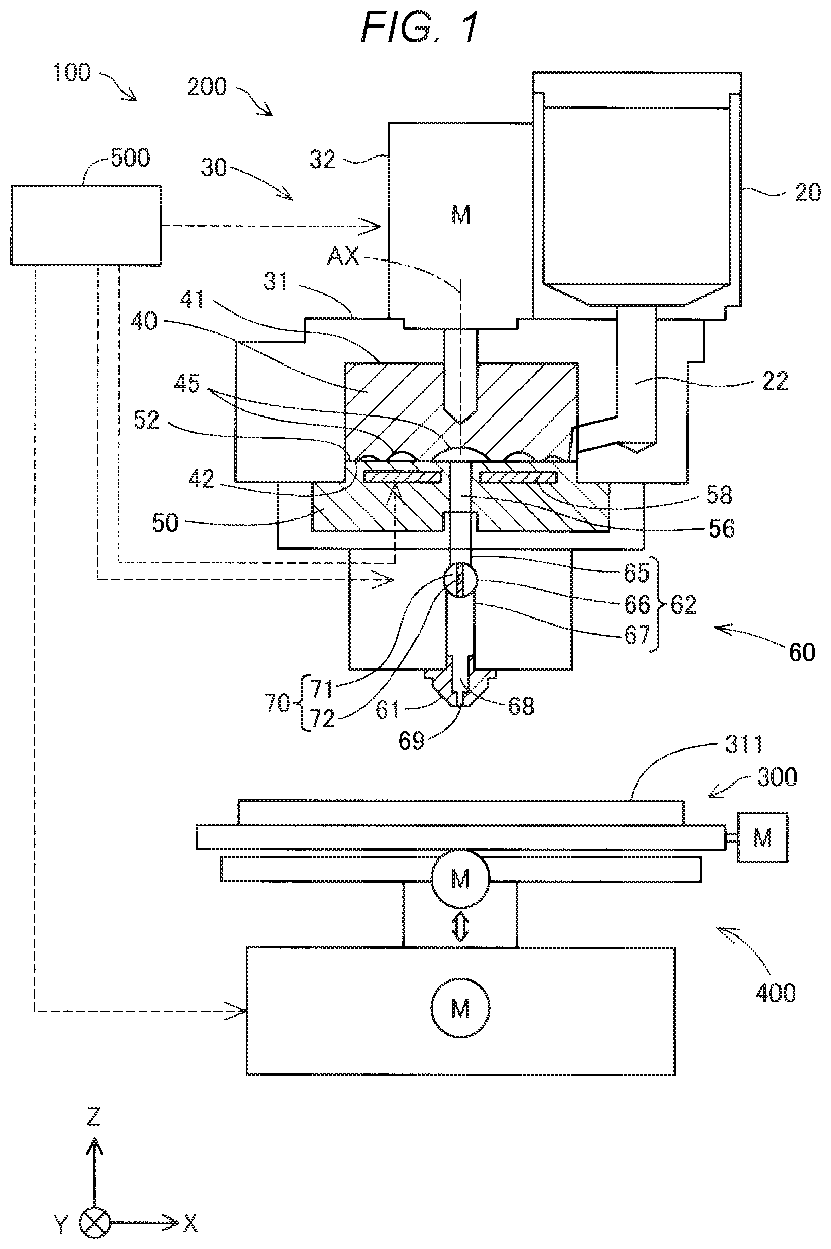 Patent US12304137 Figure 1 – Three-dimensional shaped article manufacturing method and data processing device