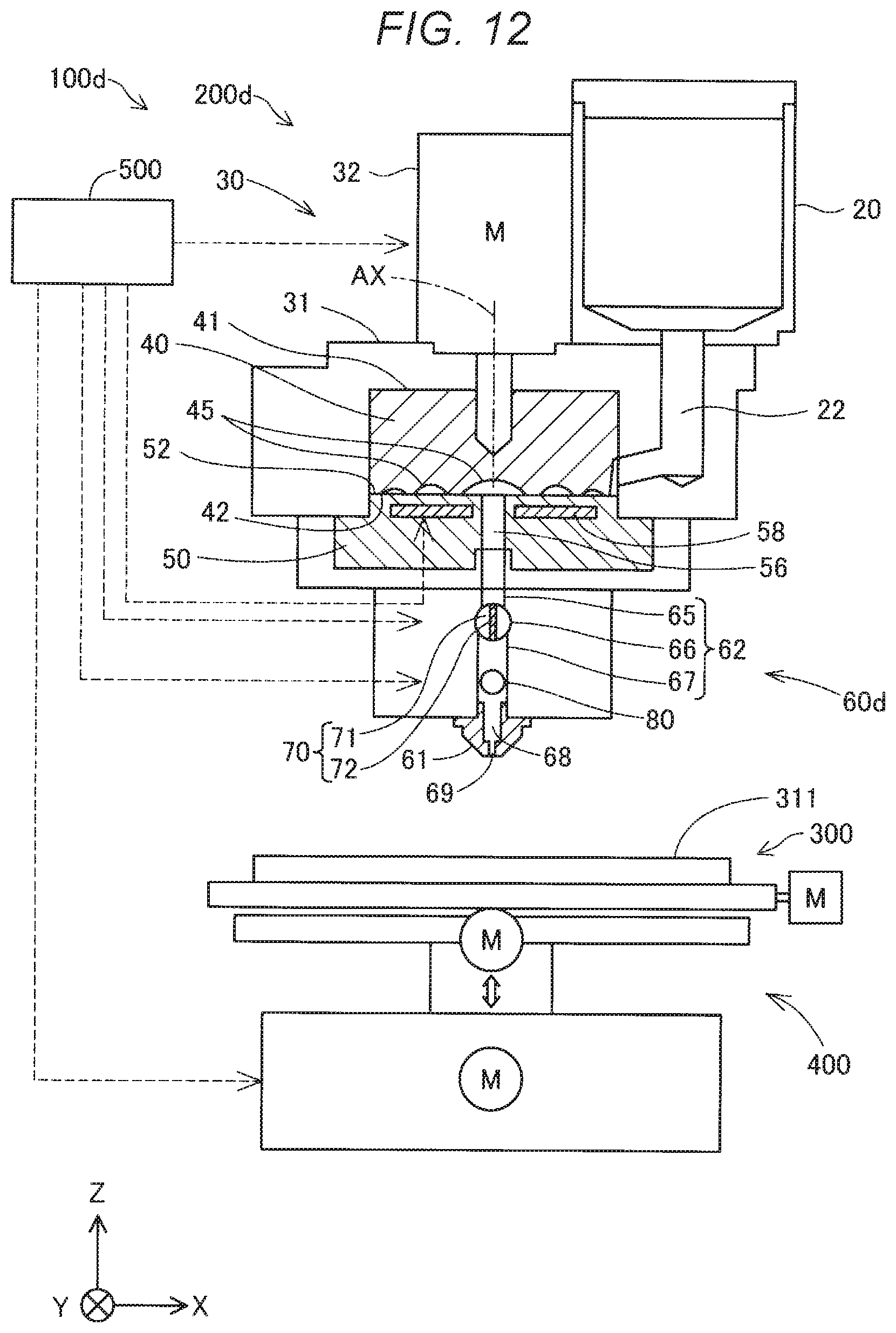 Patent US12304137 Figure 9 – Three-dimensional shaped article manufacturing method and data processing device