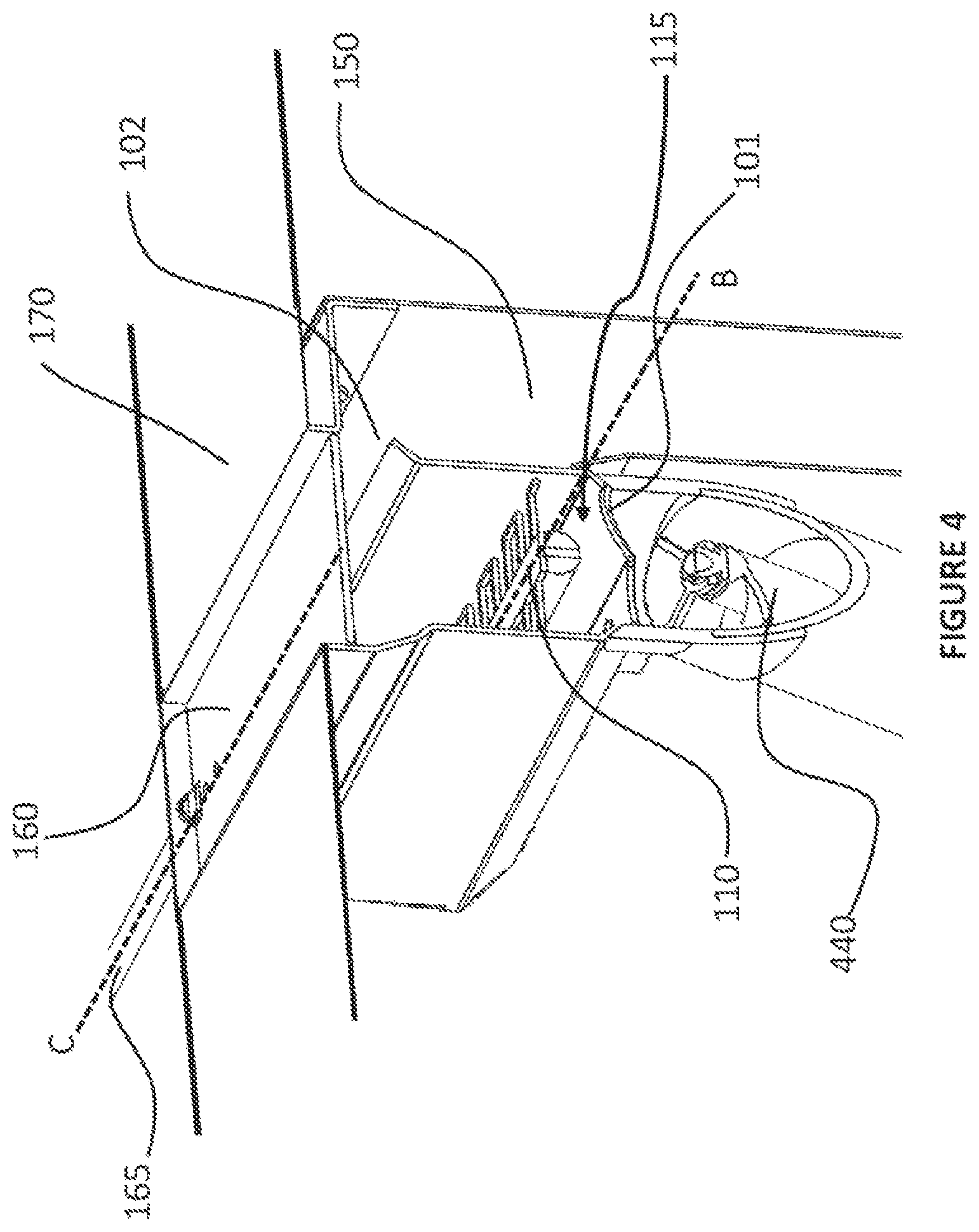 Patent US12304146 Figure 4 – Apparatus for the manufacture of three-dimensional objects