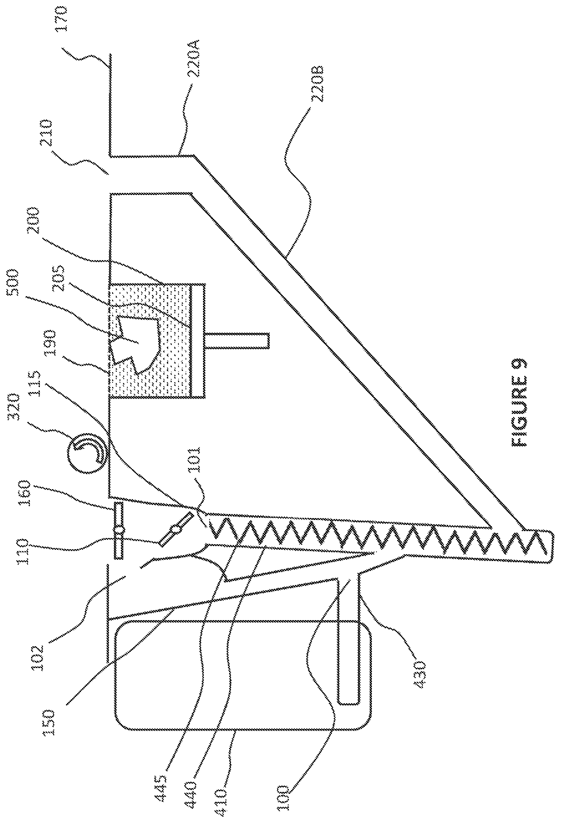 Patent US12304146 Figure 9 – Apparatus for the manufacture of three-dimensional objects