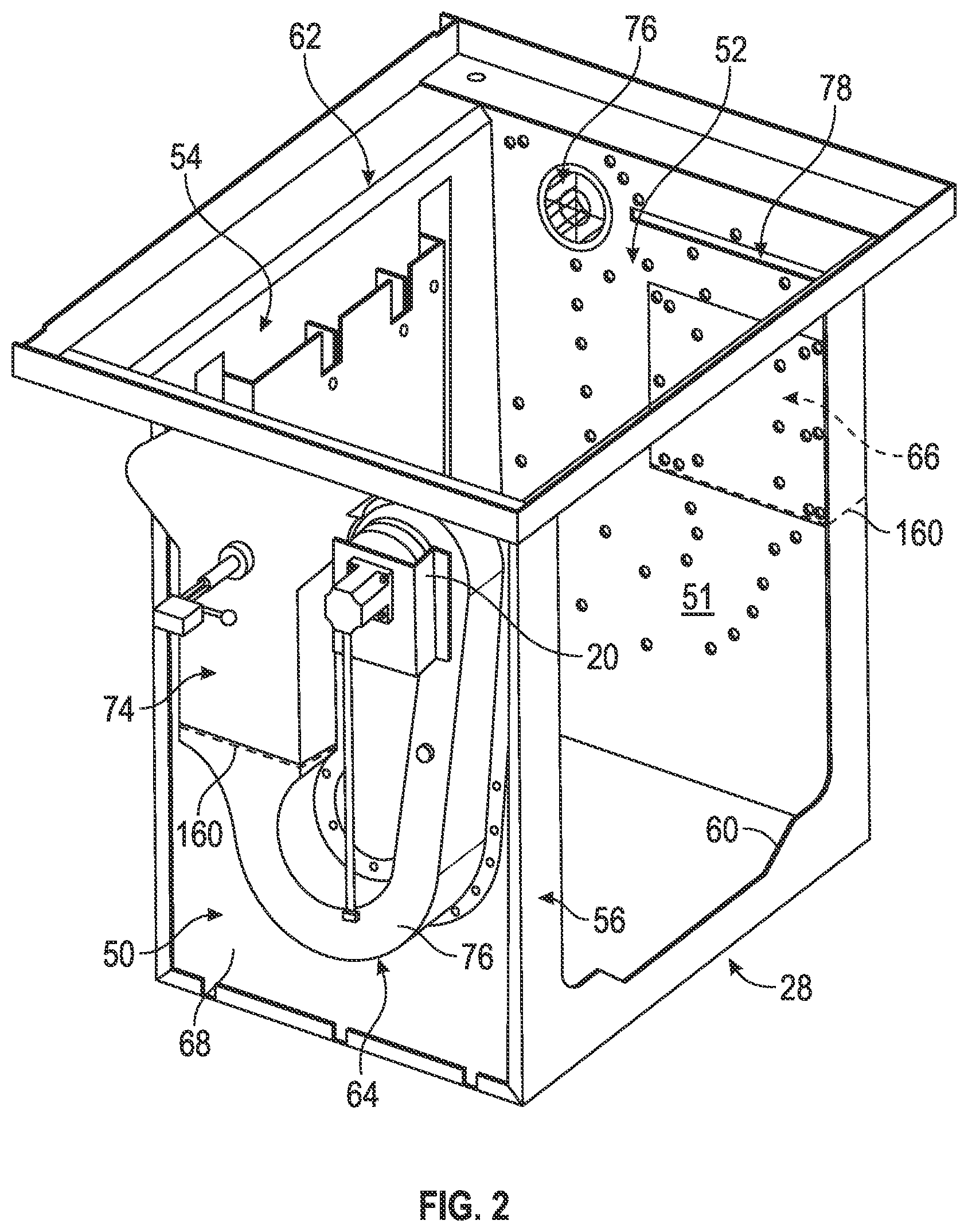 Patent US12304147 Figure 2 – 3D printer with increased uniformity of build chamber temperature