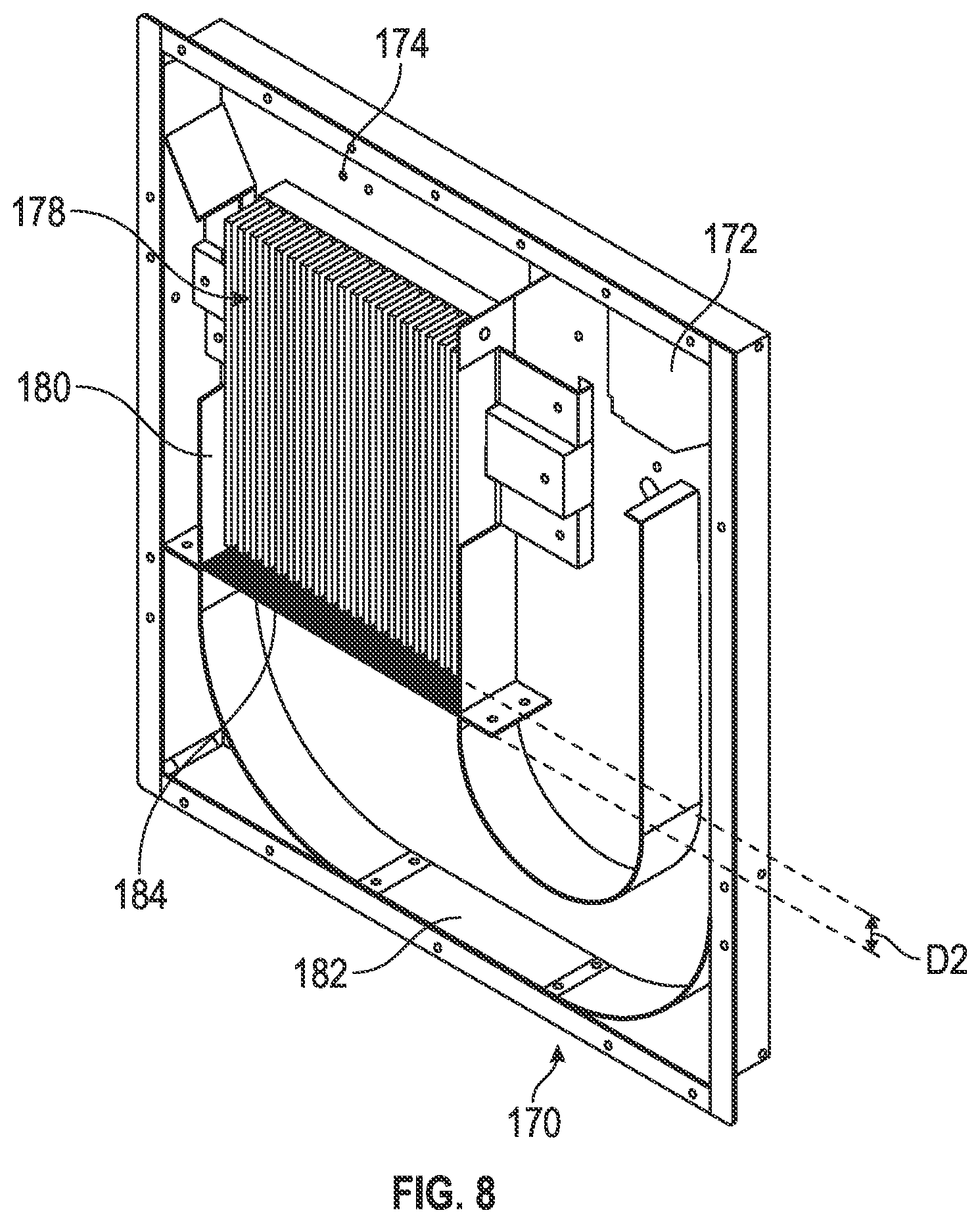 Patent US12304147 Figure 6 – 3D printer with increased uniformity of build chamber temperature