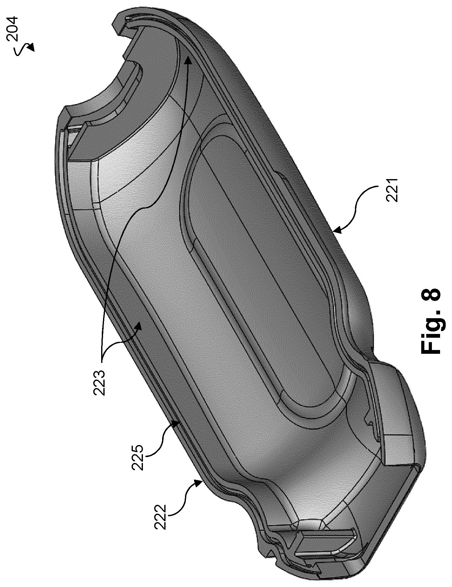 Patent US12304152 Figure 8 – Ultrasound probe handle