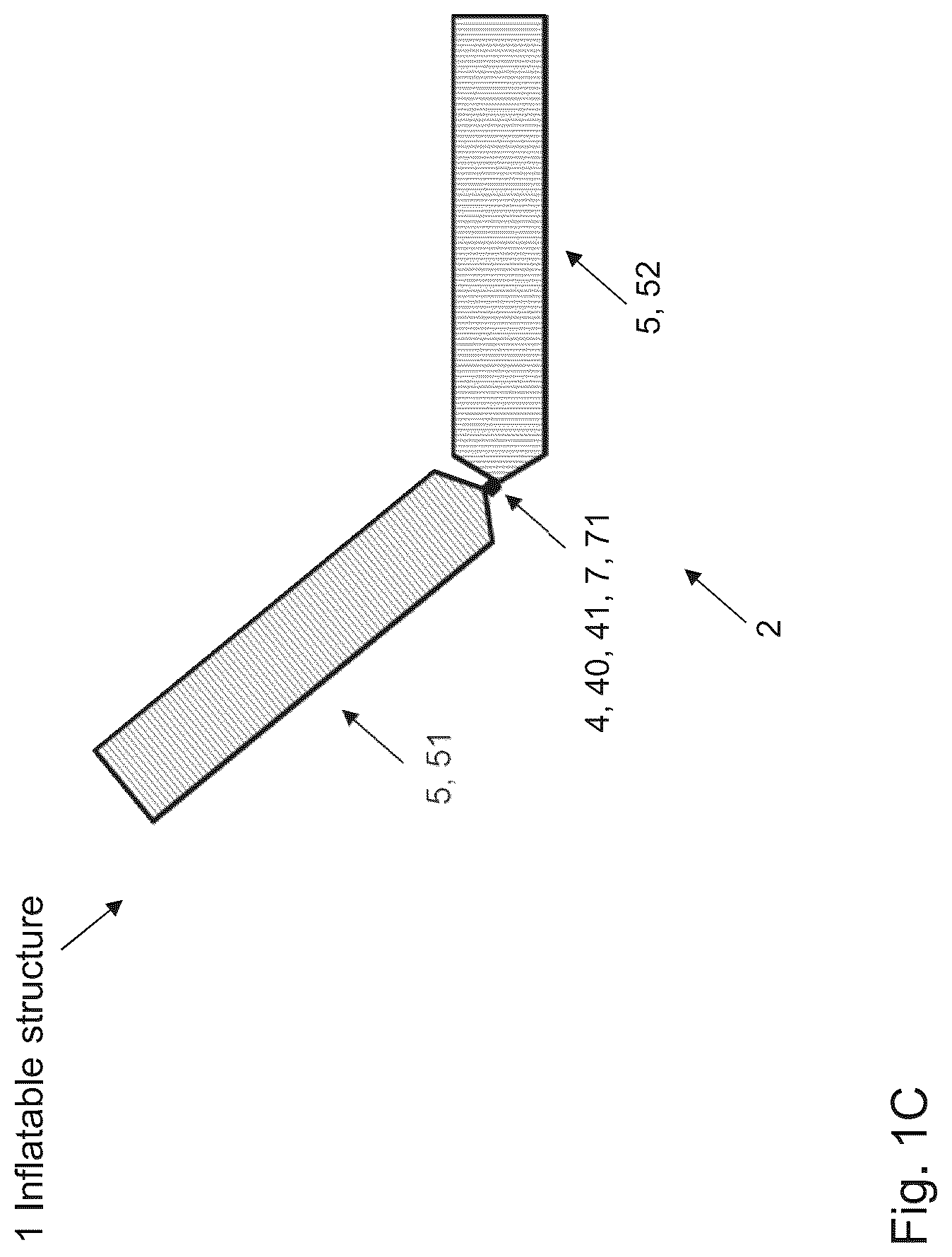 Patent US12304154 Figure 3 – Foldable inflatable structure