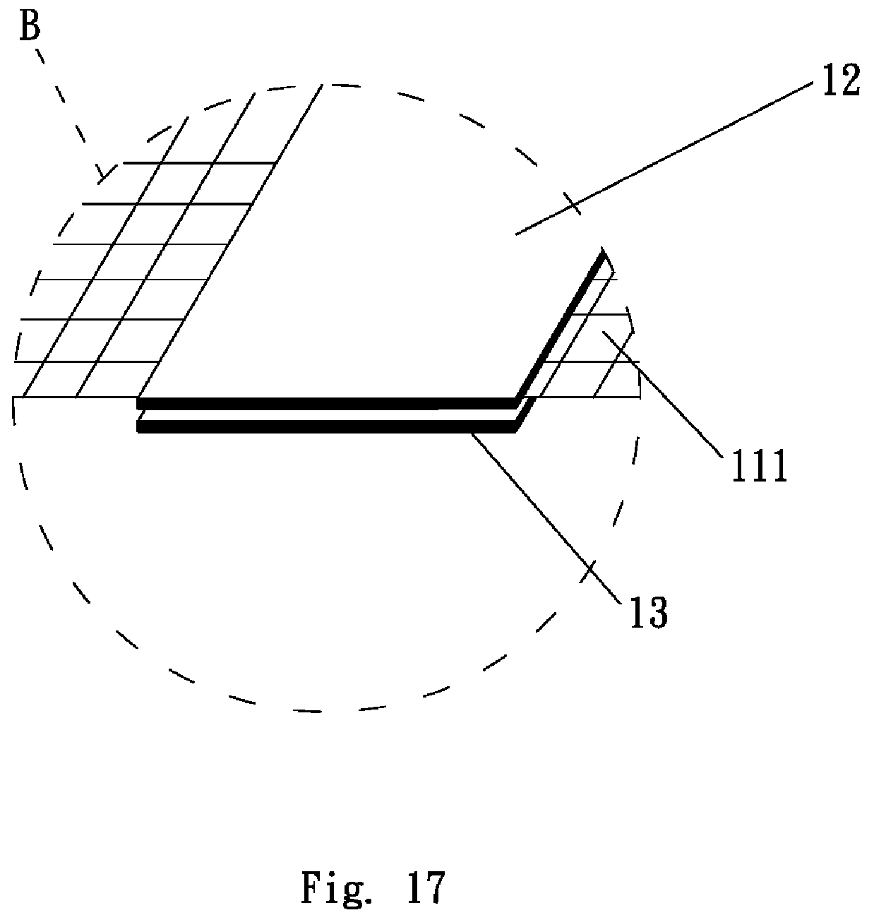 Patent US12304155 Figure 13 – Fusion structure, inflatable product having the fusion structure, manufacturing method thereof, and rapidly produced inflatable product having covering layer simultaneously positioned with inflatable body
