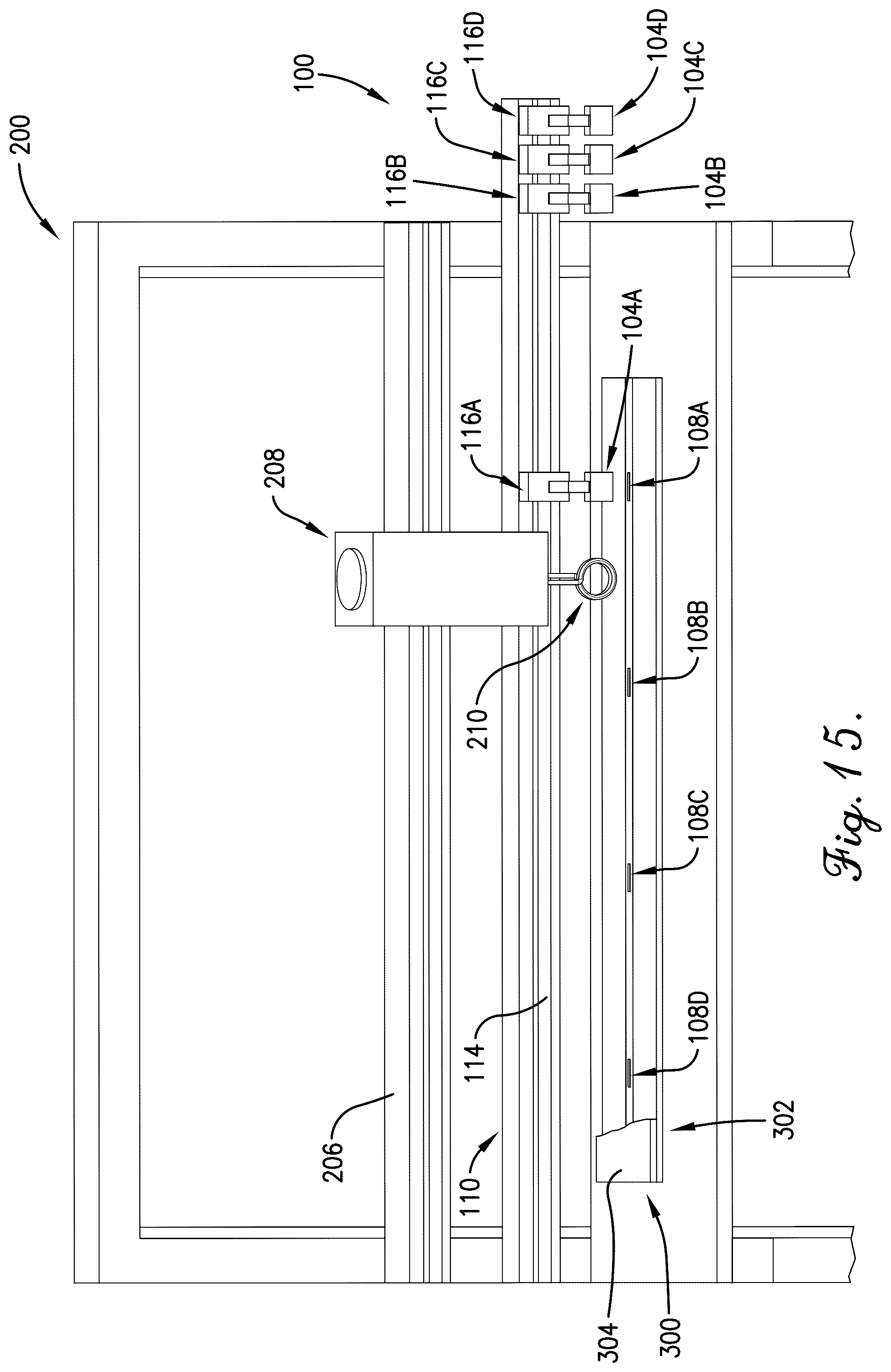 Patent US12304157 Figure 15 – In-situ monitoring and control of induction welding of thermoplastic composites using amorphous or nanocrystalline microwire temperature sensors and self-centering antennae rail system