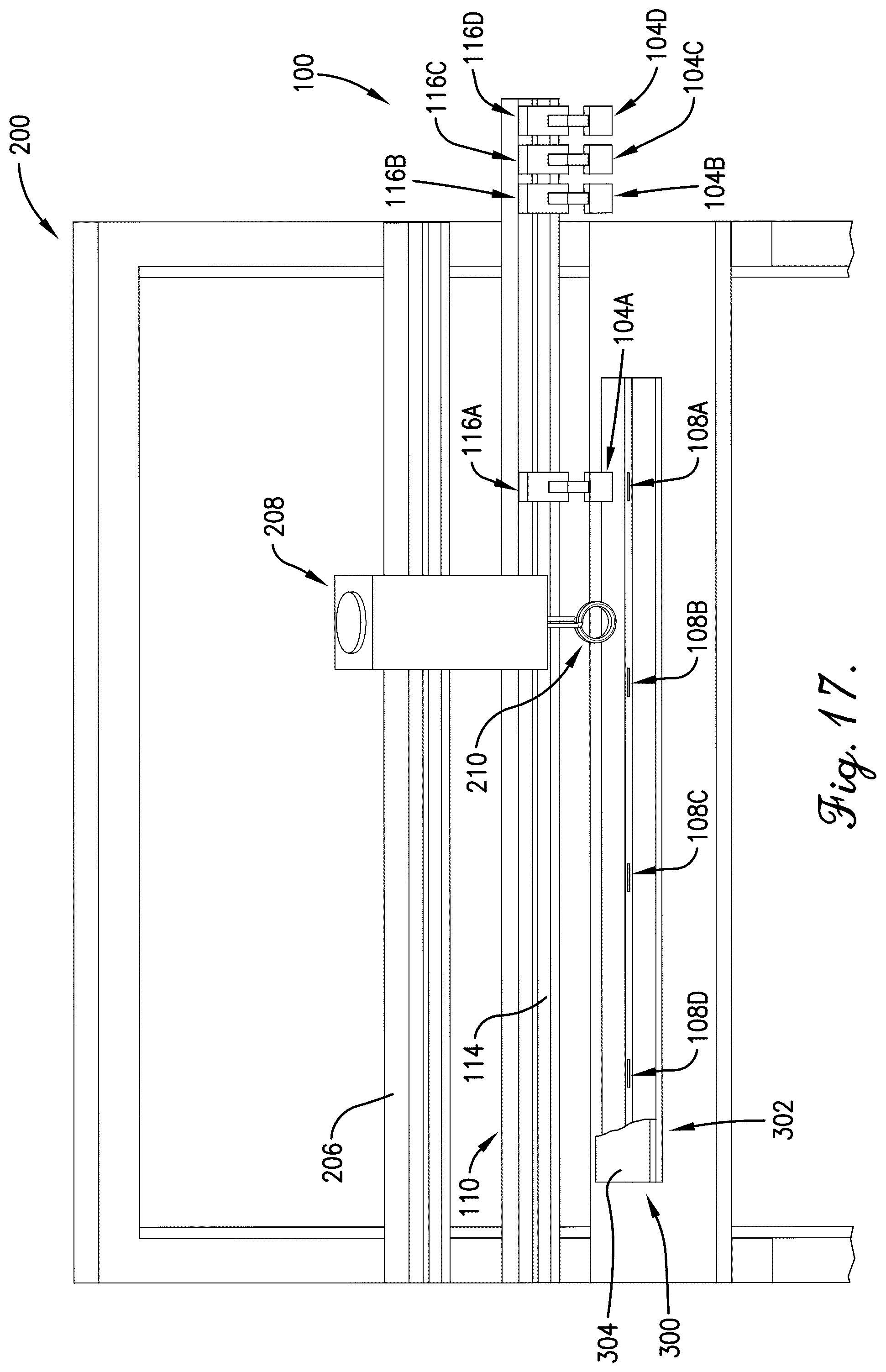 Patent US12304157 Figure 17 – In-situ monitoring and control of induction welding of thermoplastic composites using amorphous or nanocrystalline microwire temperature sensors and self-centering antennae rail system