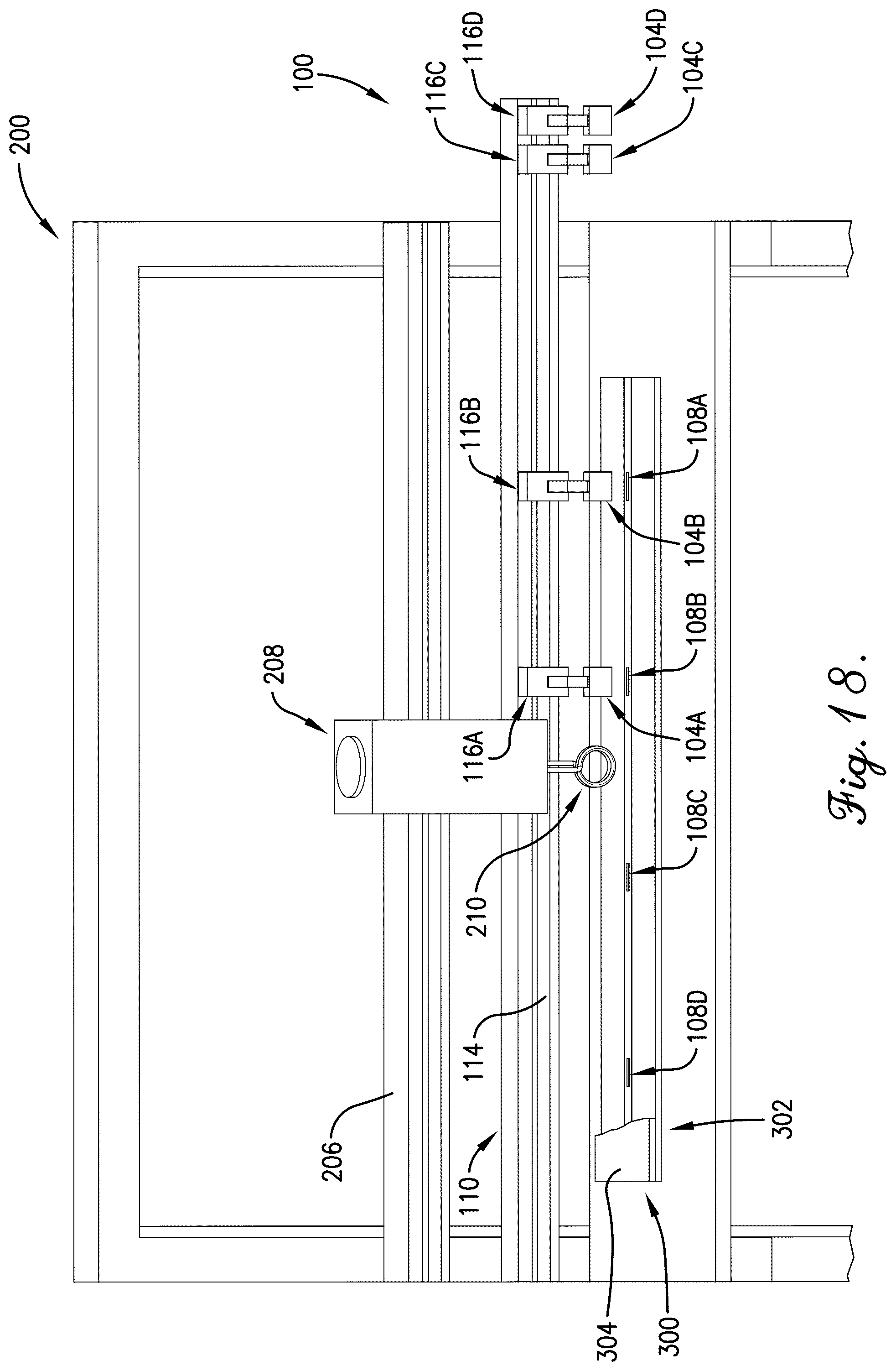 Patent US12304157 Figure 18 – In-situ monitoring and control of induction welding of thermoplastic composites using amorphous or nanocrystalline microwire temperature sensors and self-centering antennae rail system