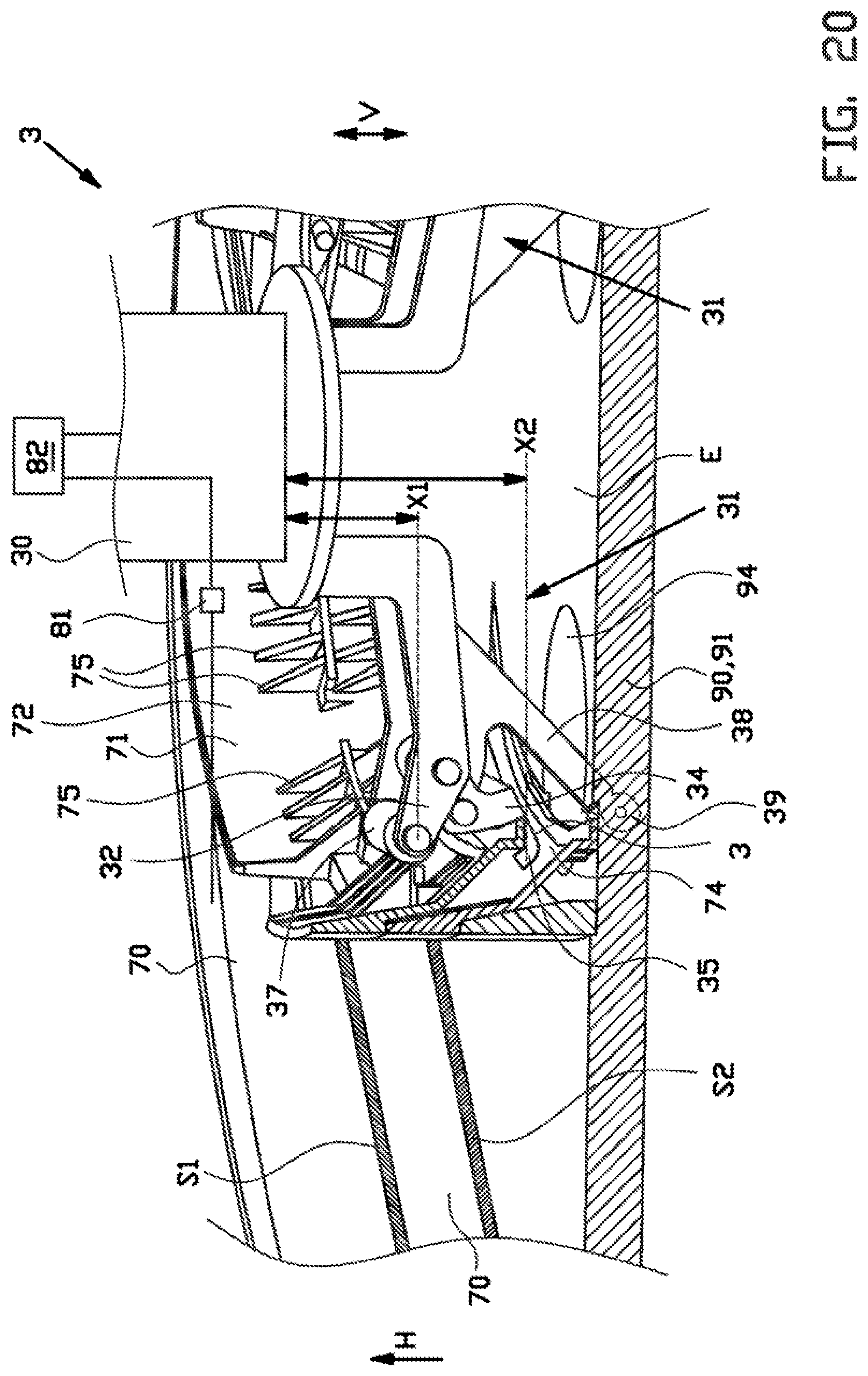 Patent US12304165 Figure 20 – Spacer gripper, bead-apex storage system and method for handling a plurality of stacks with bead-apexes and spacers