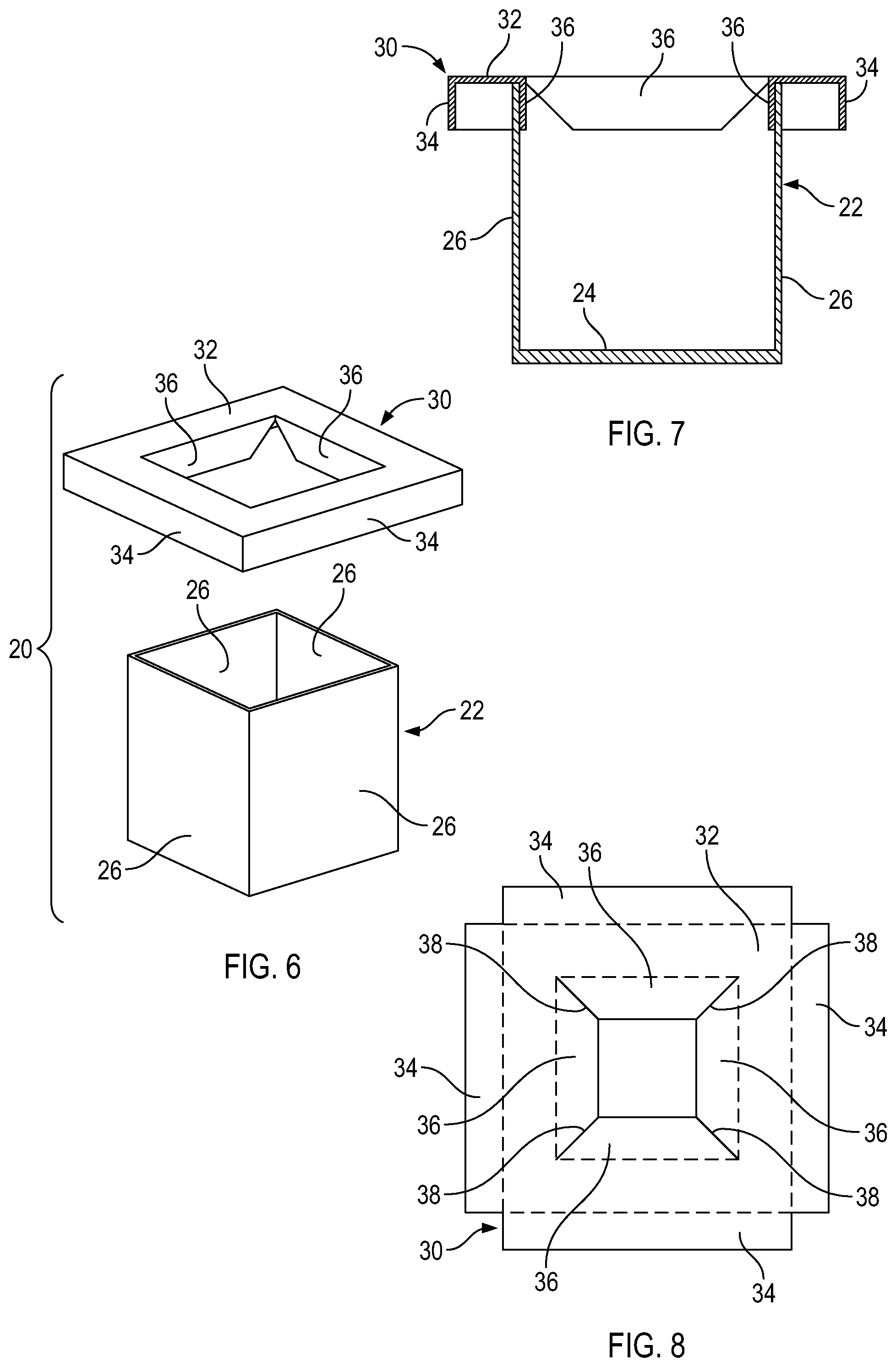 Patent US12304168 Figure 4 – Method of filling an insulated shipping container with loose-fill organic insulation