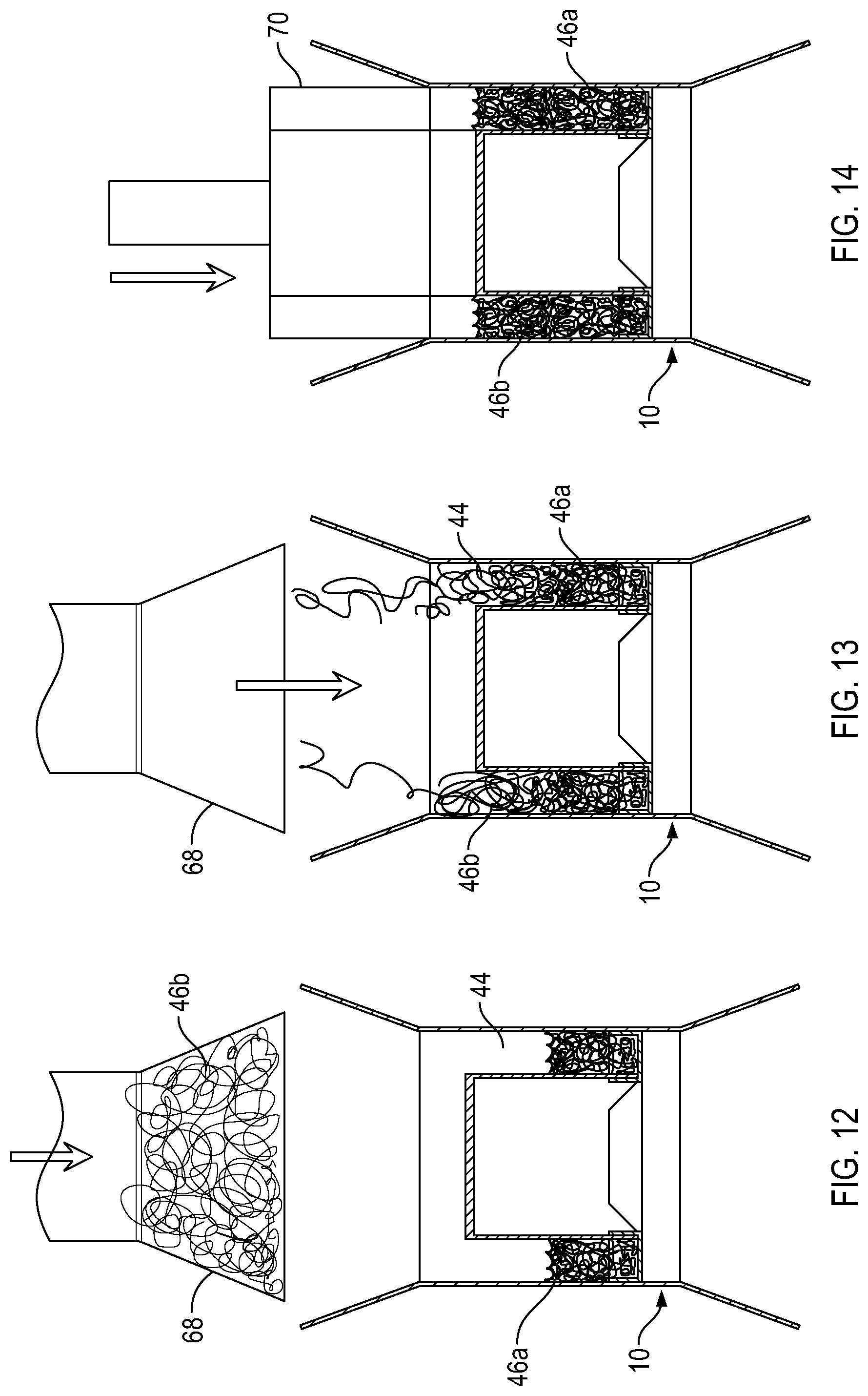 Patent US12304168 Figure 6 – Method of filling an insulated shipping container with loose-fill organic insulation
