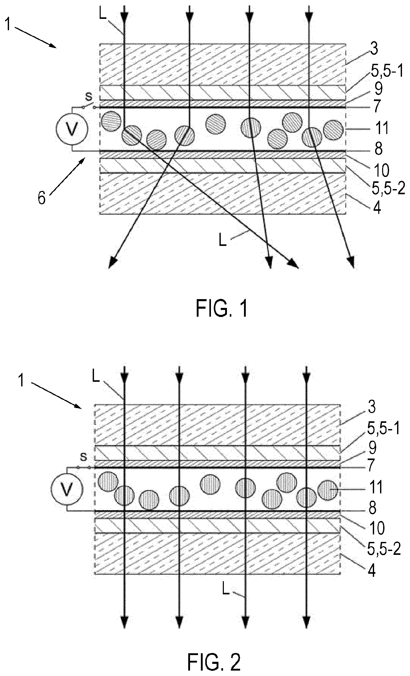 Patent US12304173 Figure 1 – Connection assembly, having a composite pane and a functional element