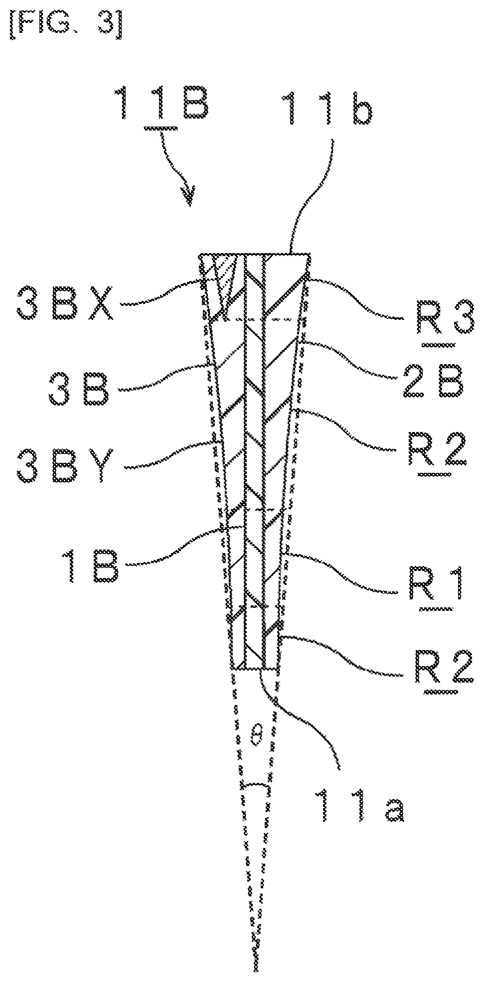 Patent US12304174 Figure 3 – Laminated glass interlayer, roll body, and laminated glass manufacturing method