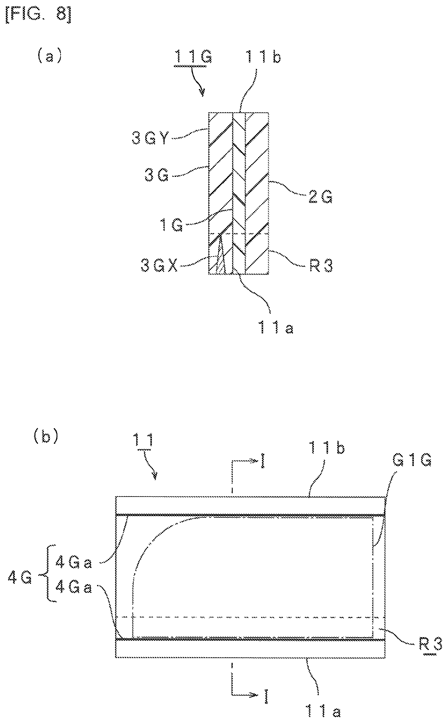 Patent US12304174 Figure 8 – Laminated glass interlayer, roll body, and laminated glass manufacturing method
