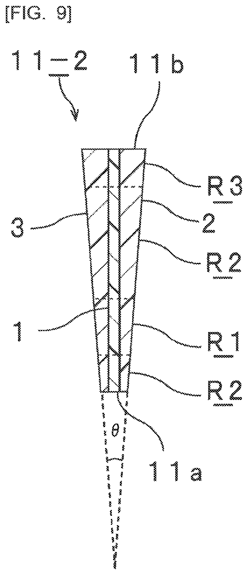 Patent US12304174 Figure 9 – Laminated glass interlayer, roll body, and laminated glass manufacturing method