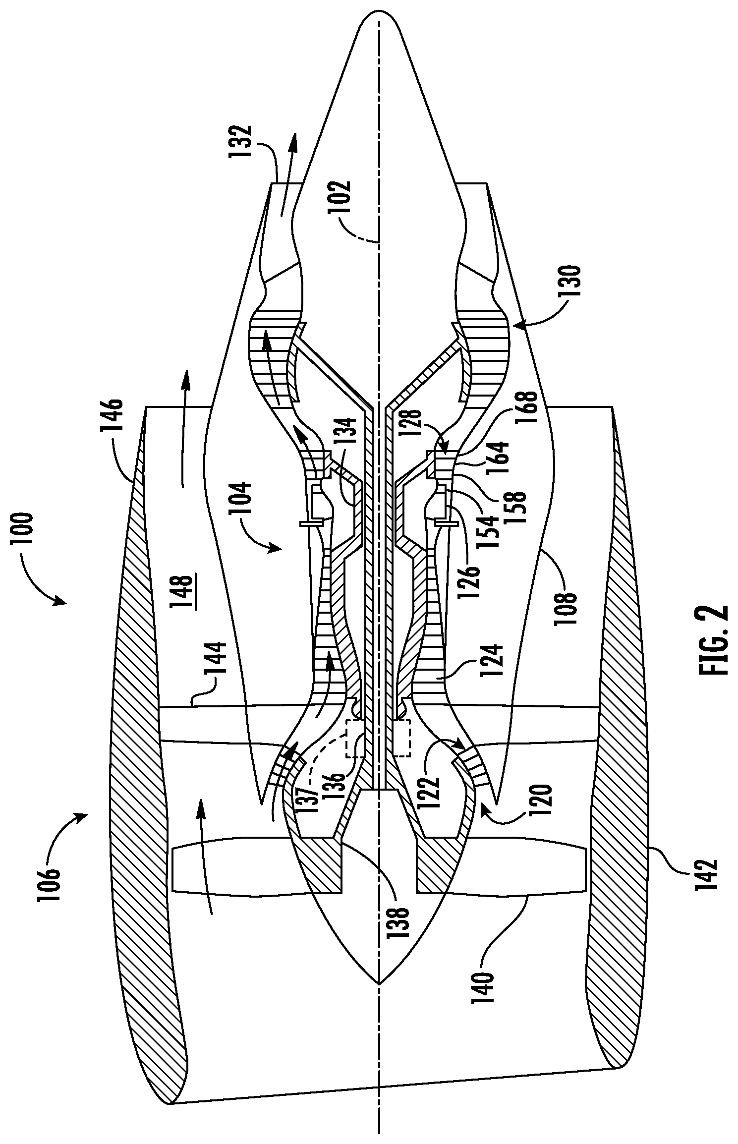 Patent US12304177 Figure 2 – Ceramic matrix composite (CMC) component resistant to edge cracks