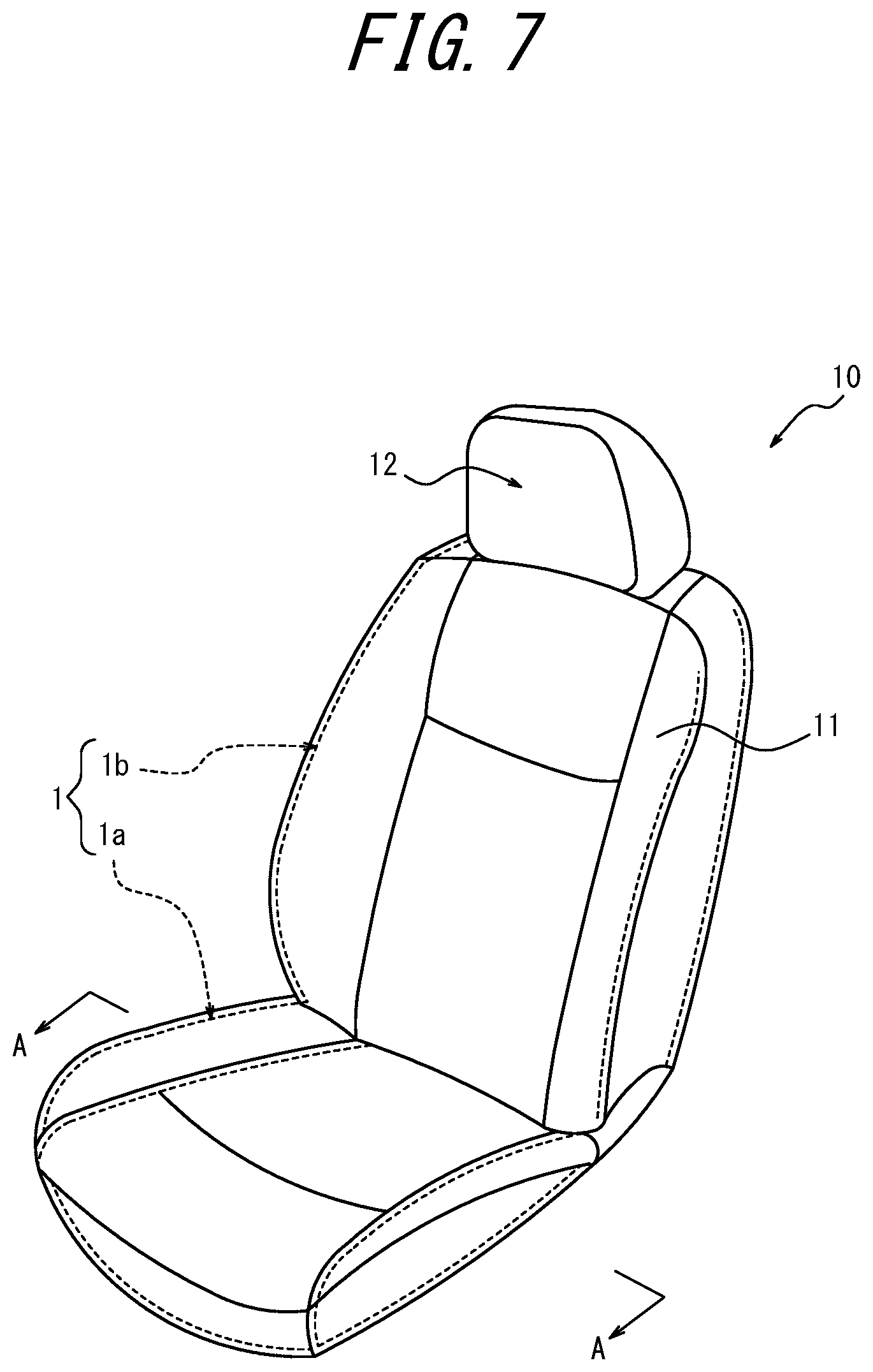 Patent US12304178 Figure 7 – Cushion material and cushion material manufacturing method
