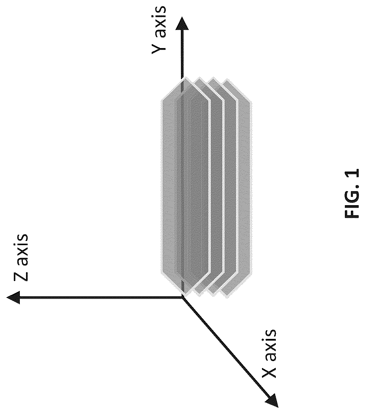 Patent US12304180 — Low surface roughness thermal interface device based on graphite with branched siloxane having high through-plane thermal conductivity — Figure 1