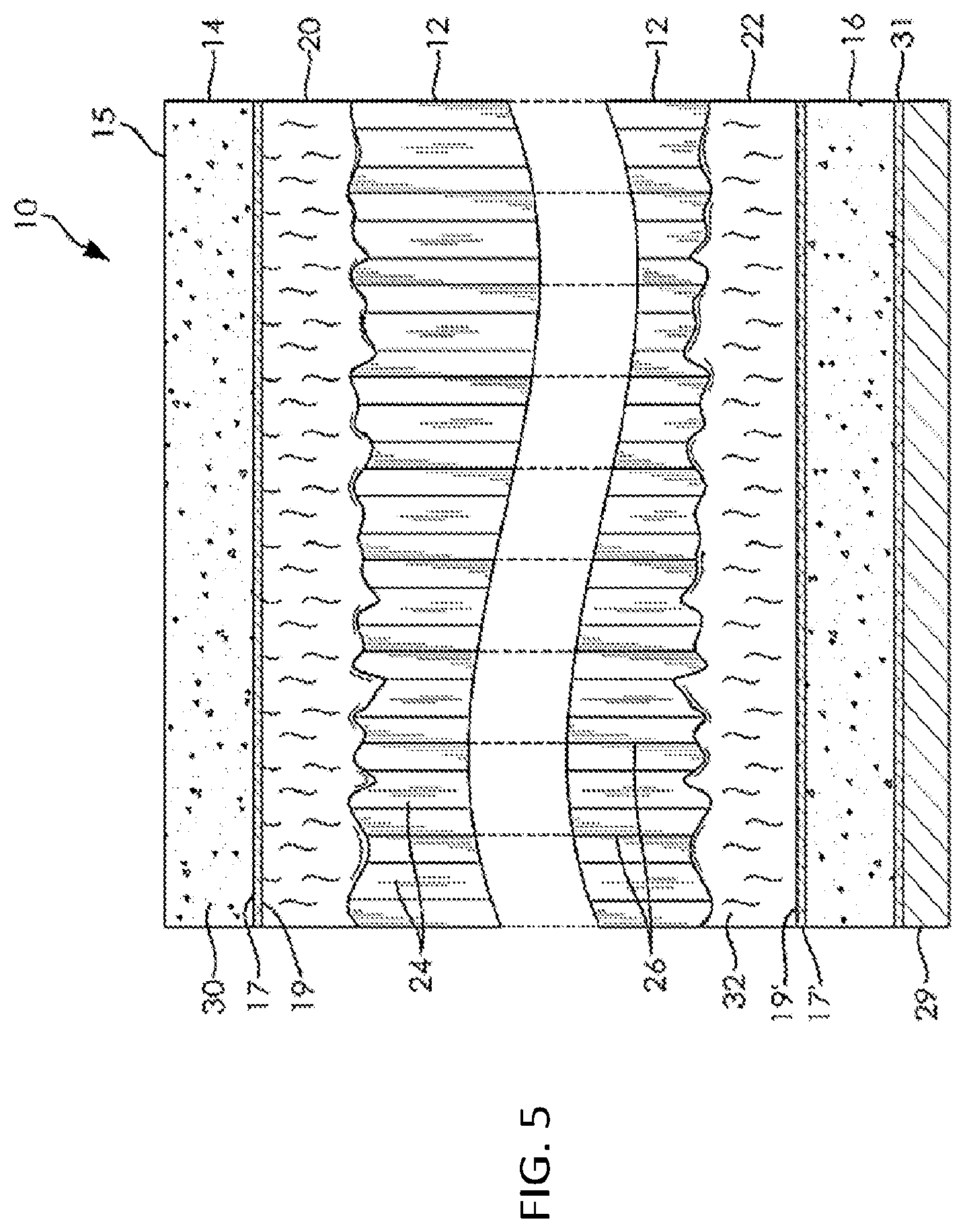 Patent US12304184 Figure 5 – Composite material vehicle cargo compartment construct