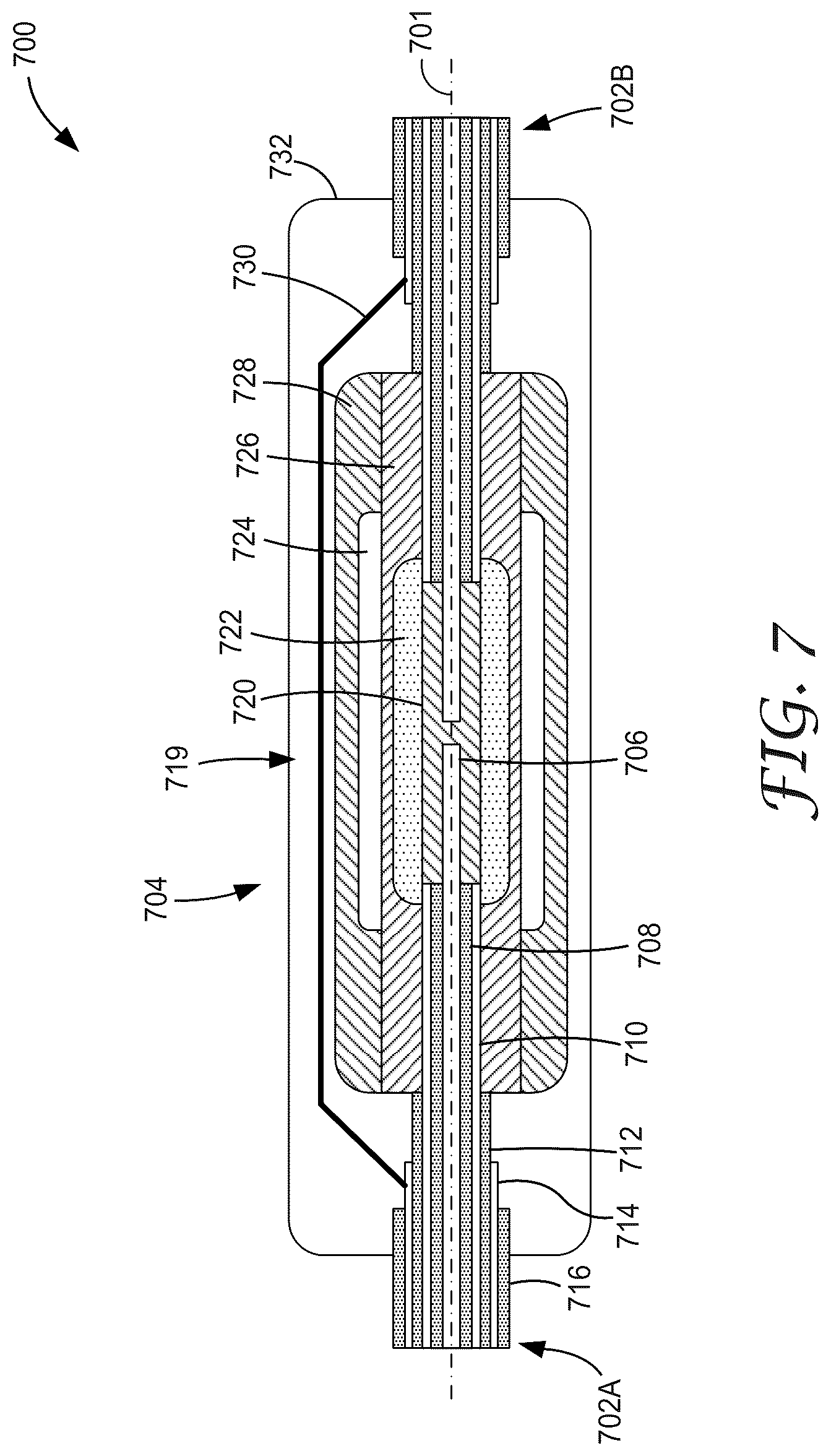 Patent US12304186 Figure 9 – Co-extruded multilayer articles including continuous layer and discontinuous layer