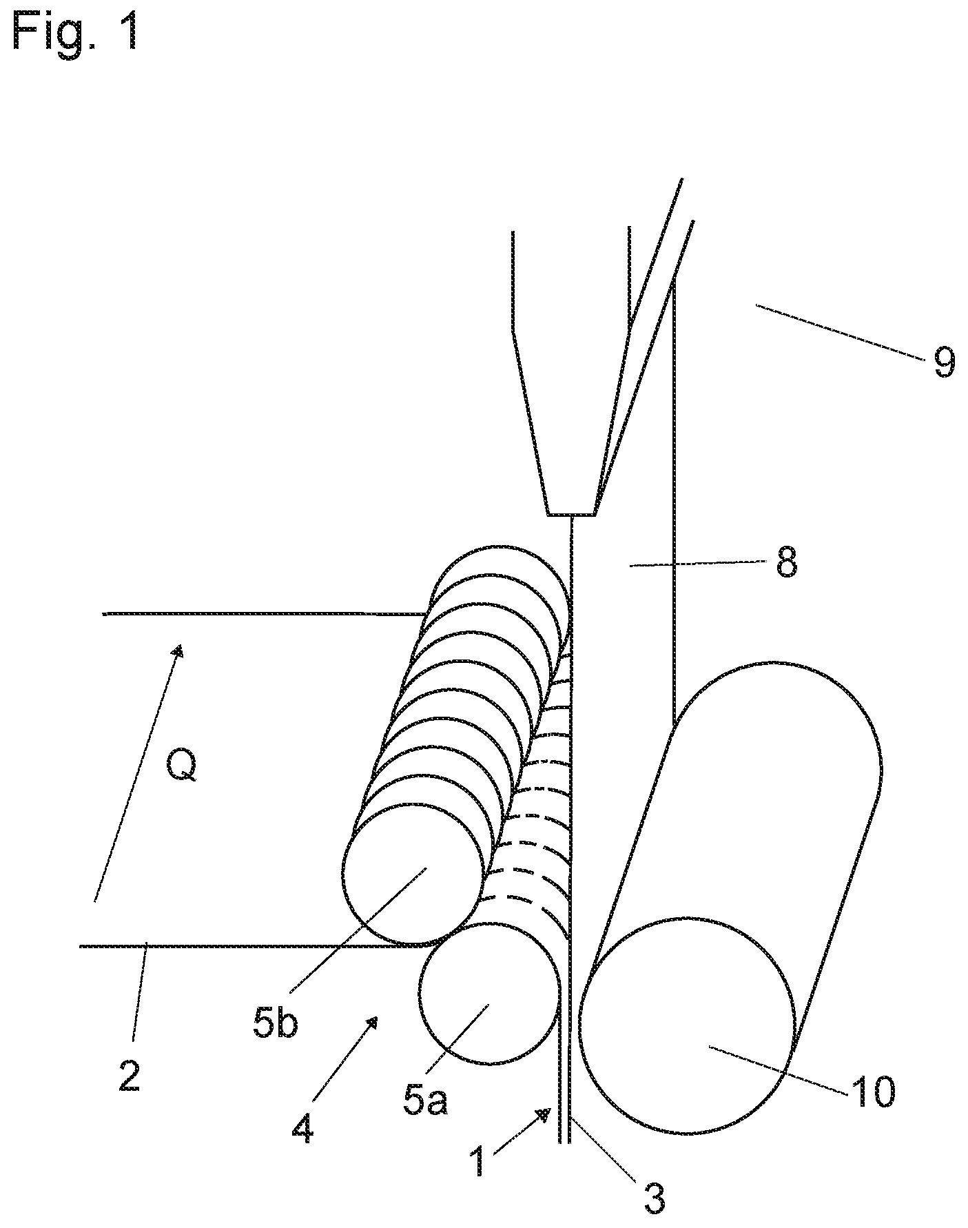 Patent US12304187 — Method for producing an elastic laminate, and laminate obtainable according to said method — Figure 1