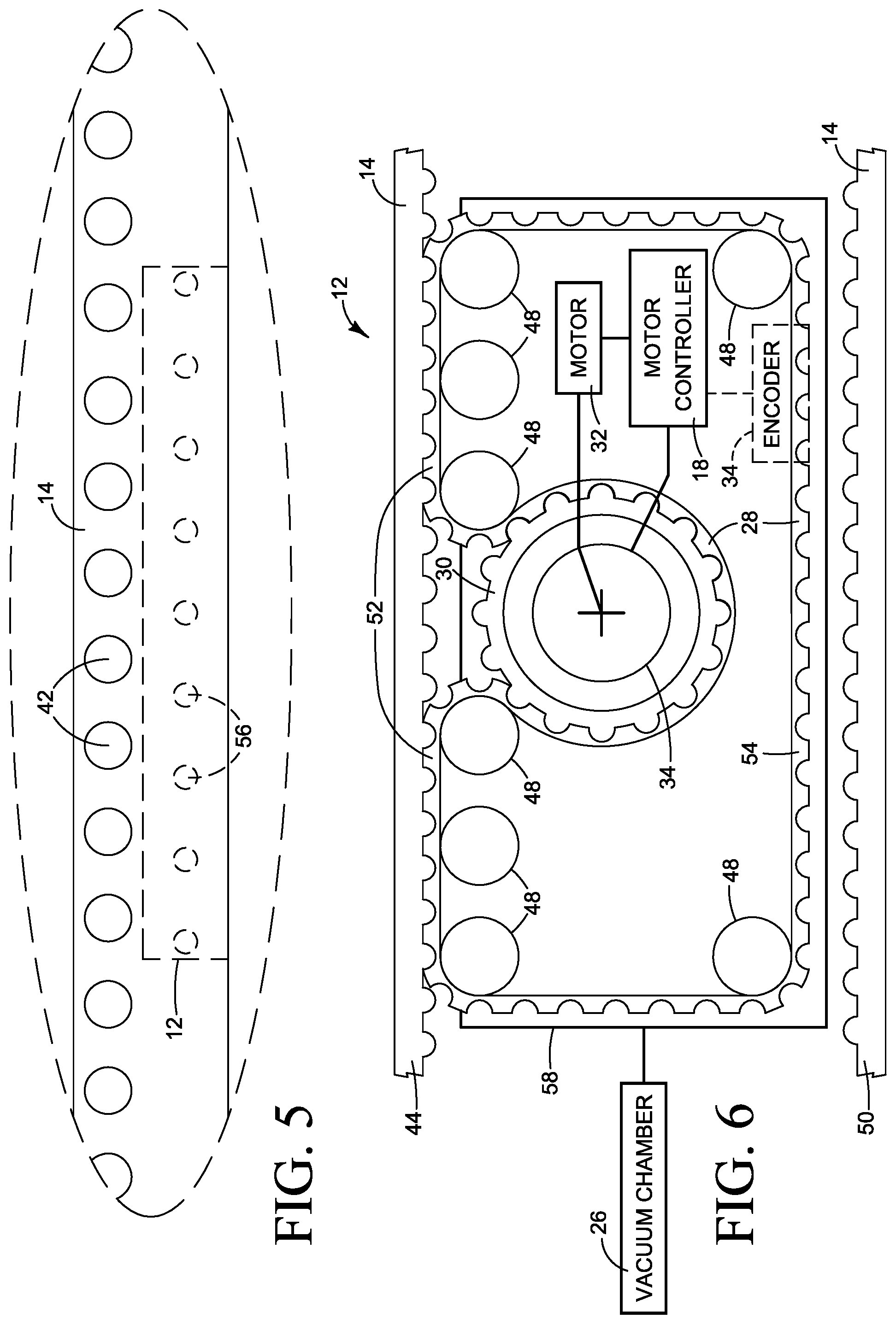 Patent US12304194 Figure 3 – Print zone driver for a printer conveyor belt