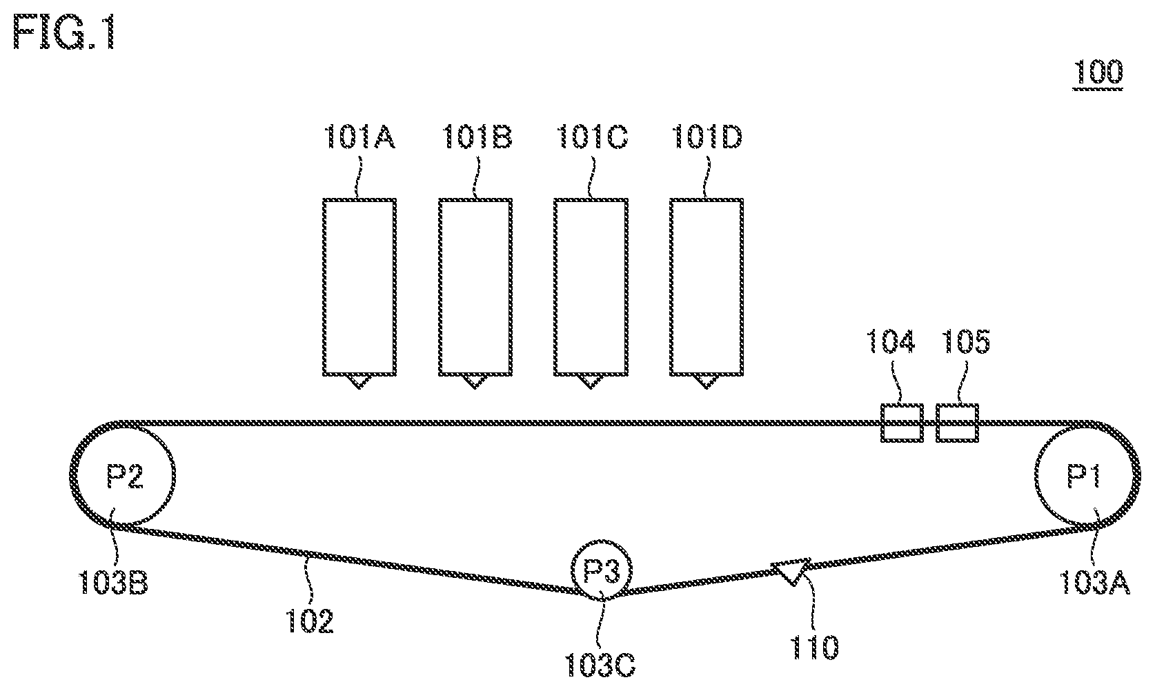 Patent US12304195 Figure 1 – Image forming apparatus and control method