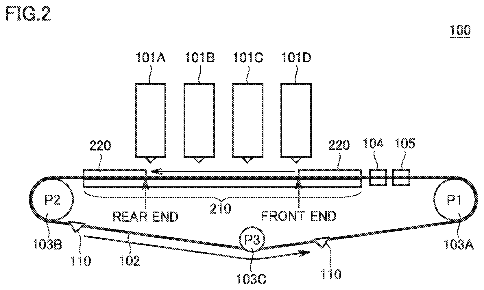 Patent US12304195 Figure 2 – Image forming apparatus and control method