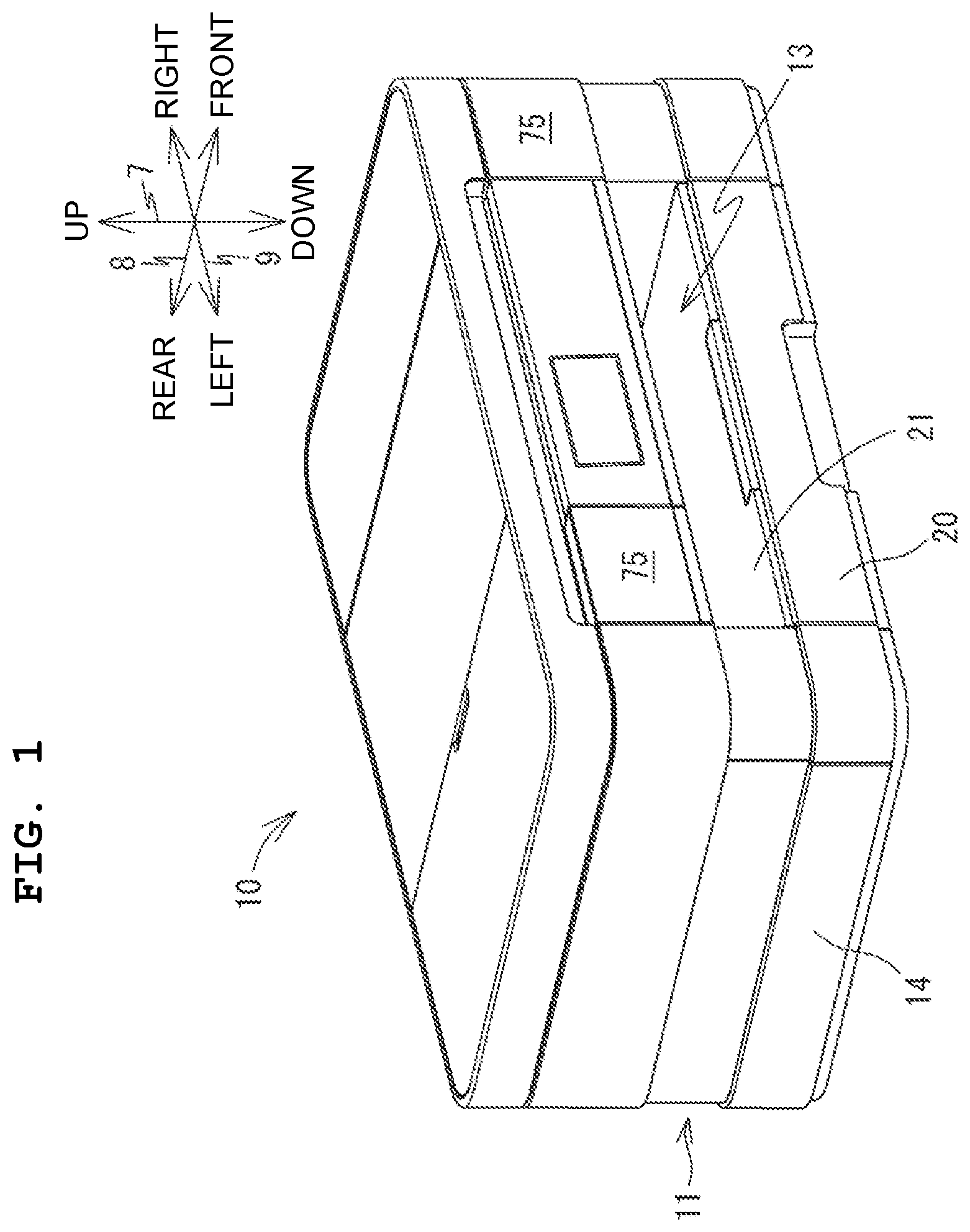 Patent US12304198 — Image recording apparatus — Figure 1