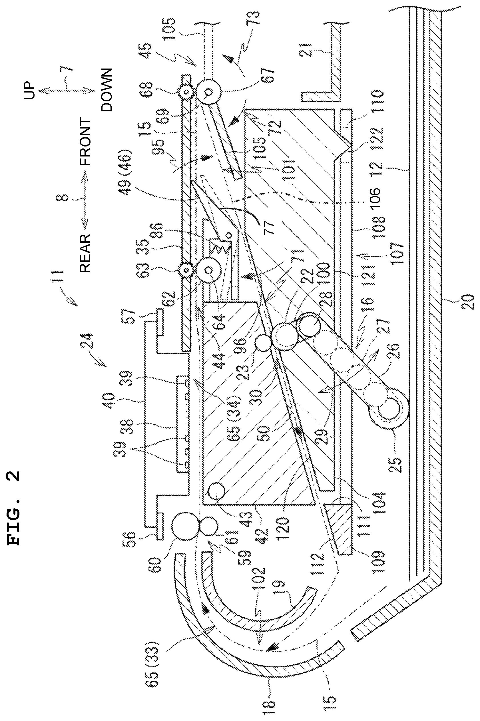 Patent US12304198 Figure 2 – Image recording apparatus