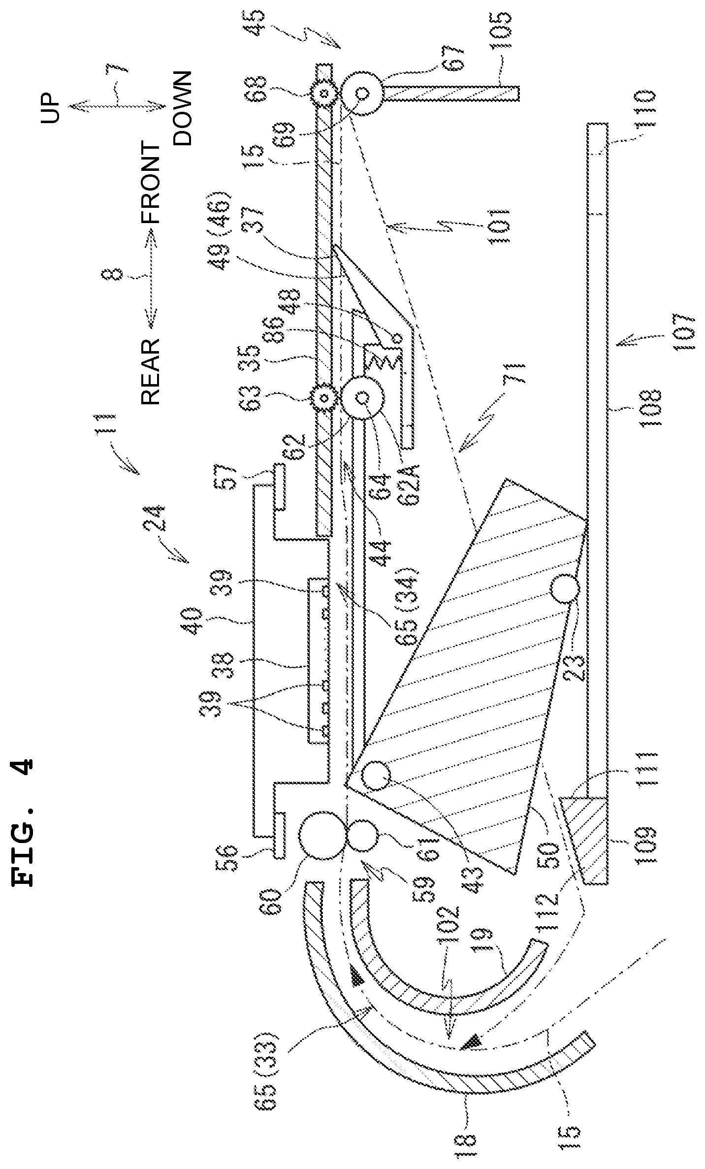 Patent US12304198 Figure 4 – Image recording apparatus