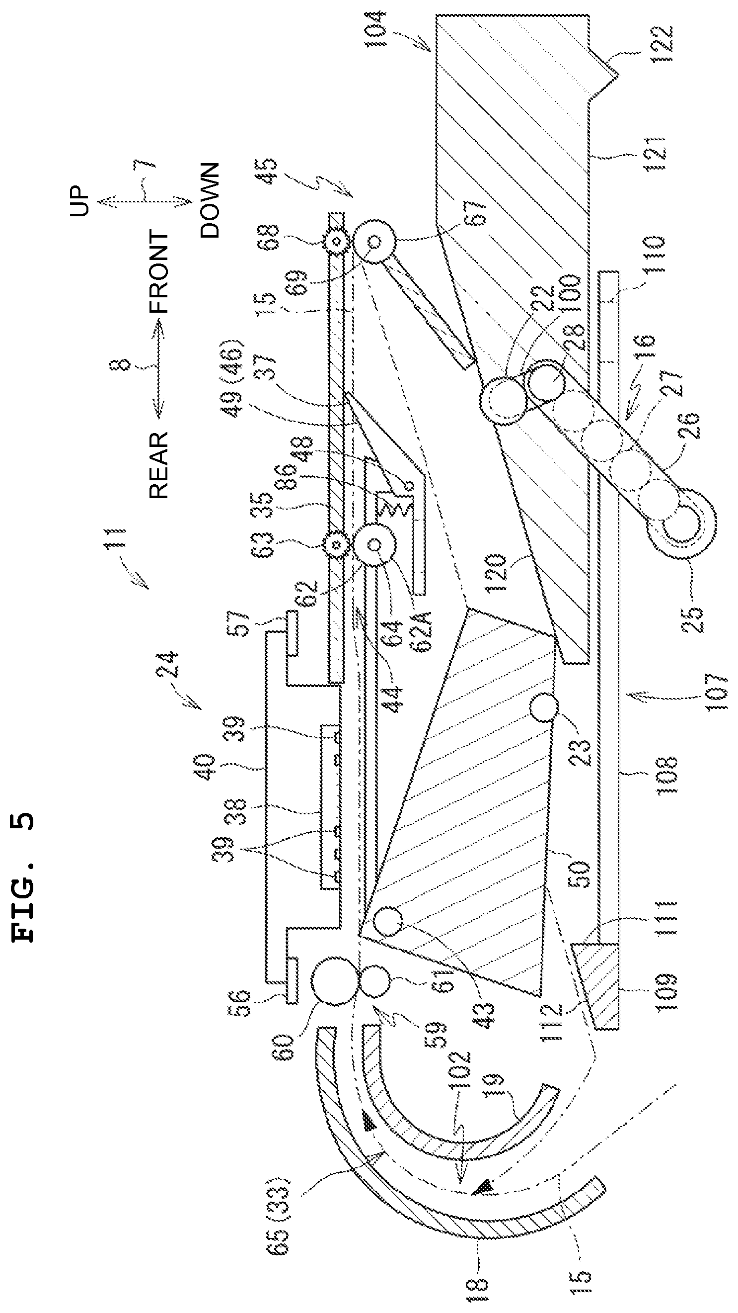 Patent US12304198 Figure 5 – Image recording apparatus