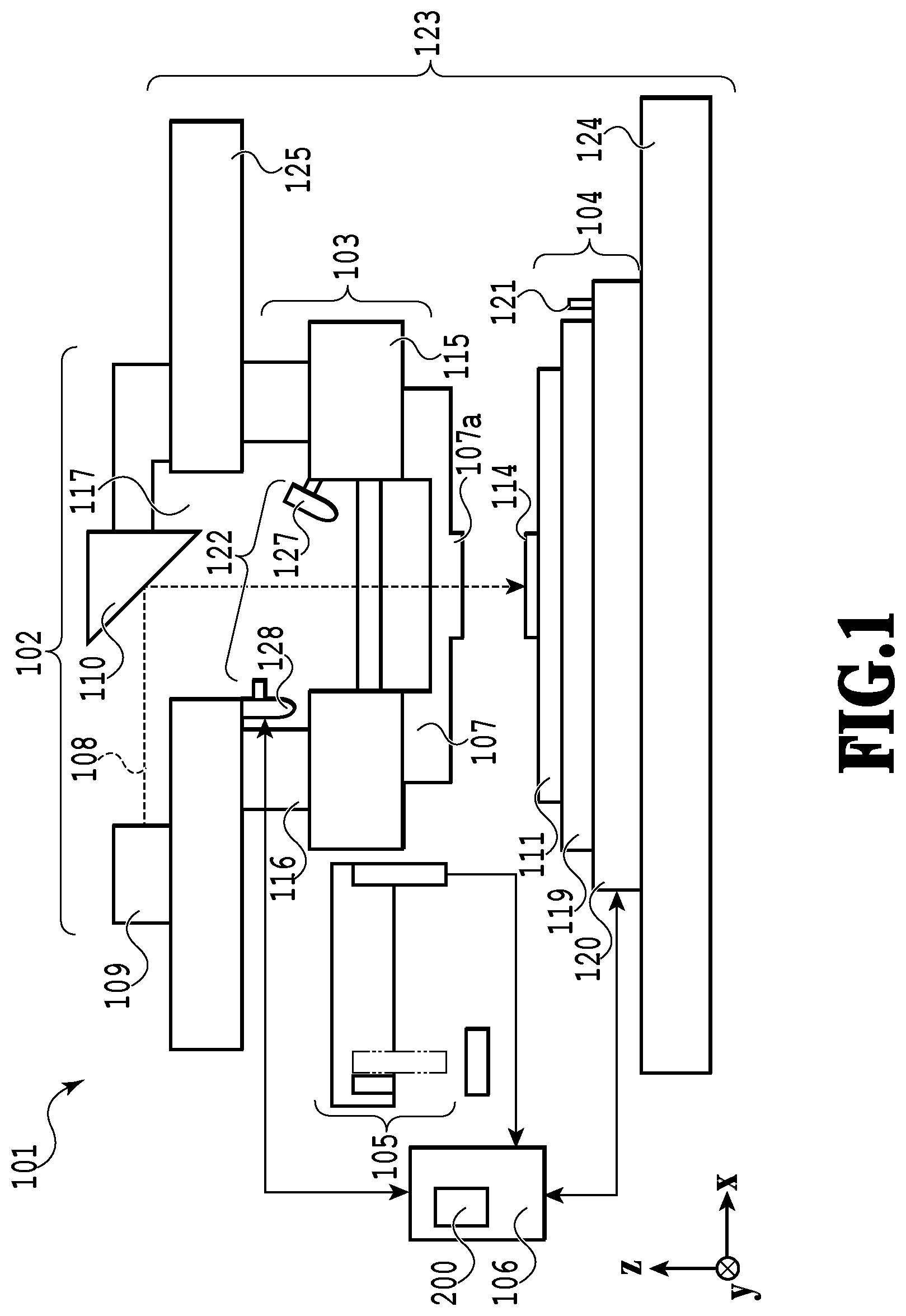 Patent US12304200 Figure 1 – Imprint apparatus, method of controlling imprint apparatus, and storage medium