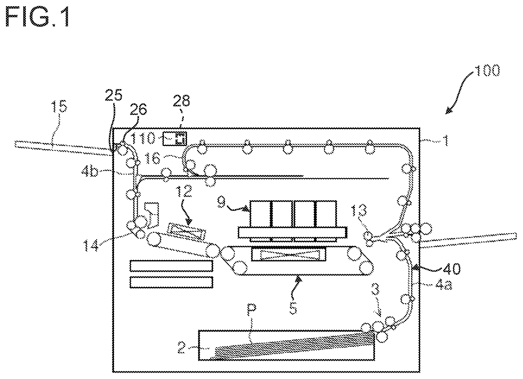 Patent US12304202 Figure 1 – Inkjet recording apparatus