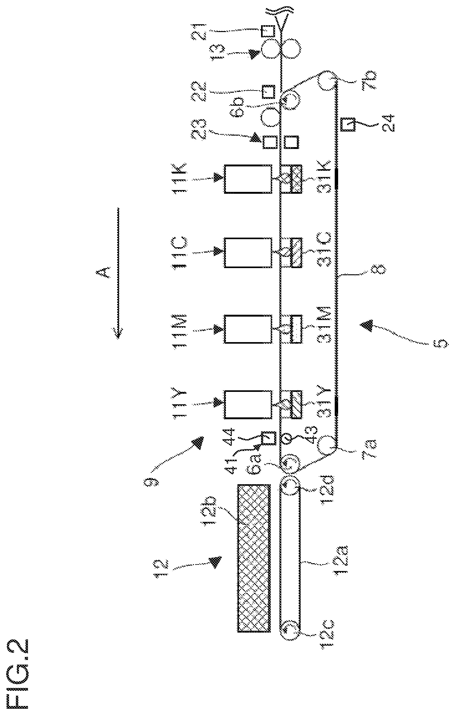Patent US12304202 Figure 2 – Inkjet recording apparatus