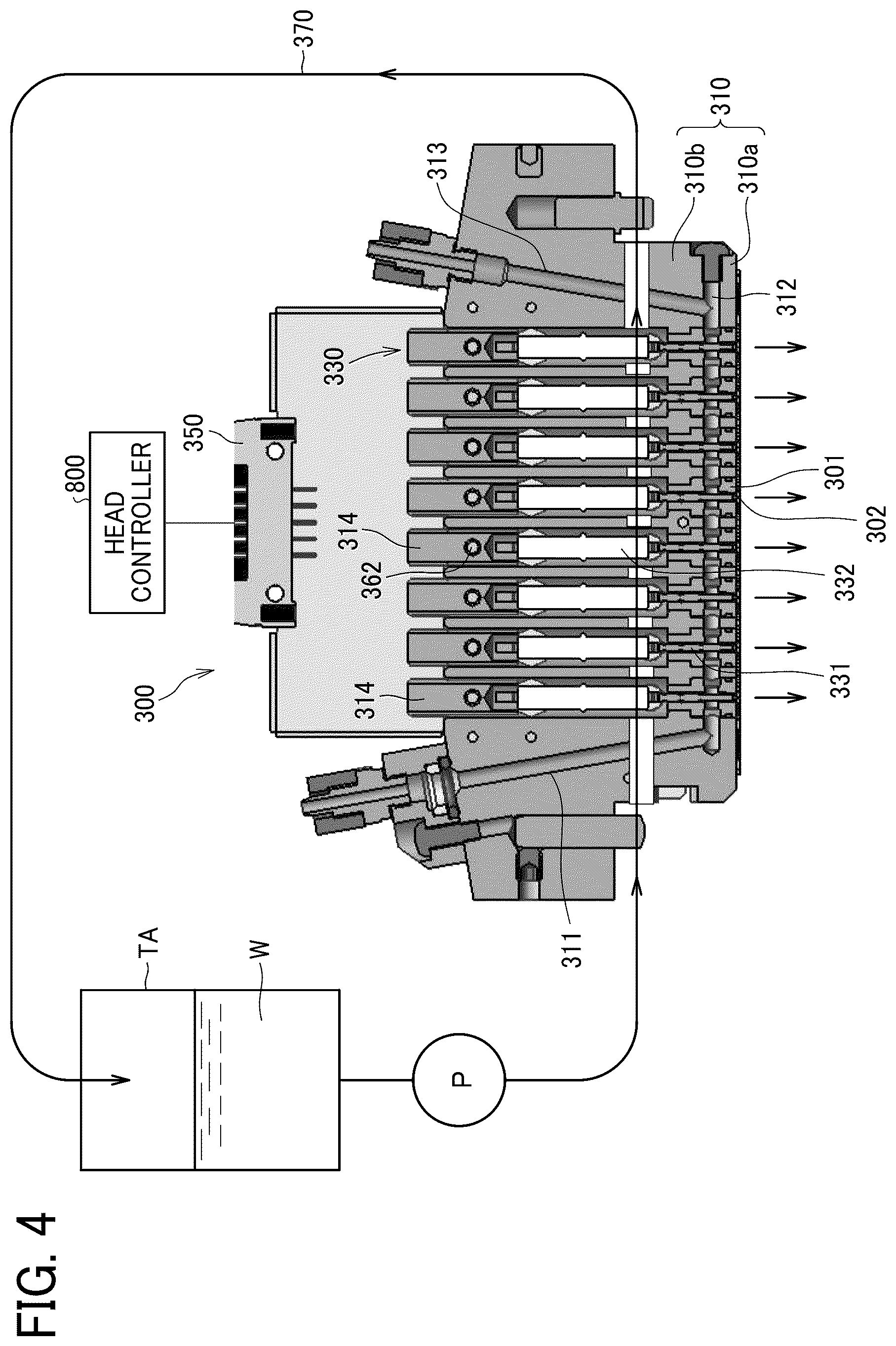 Patent US12304206 Figure 5 – Liquid discharge head and liquid discharge apparatus