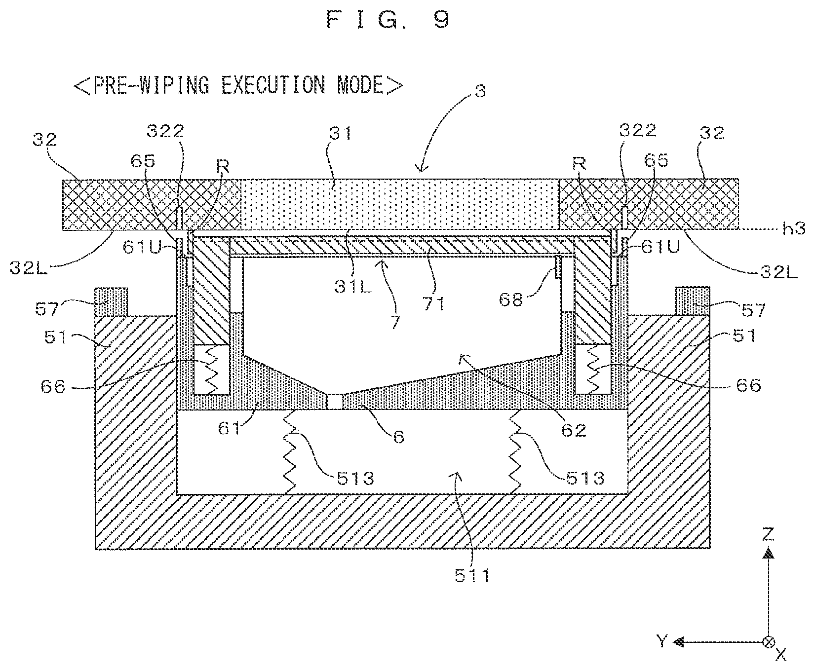 Patent US12304207 Figure 9 – Printing apparatus and ink discharge head maintenance method