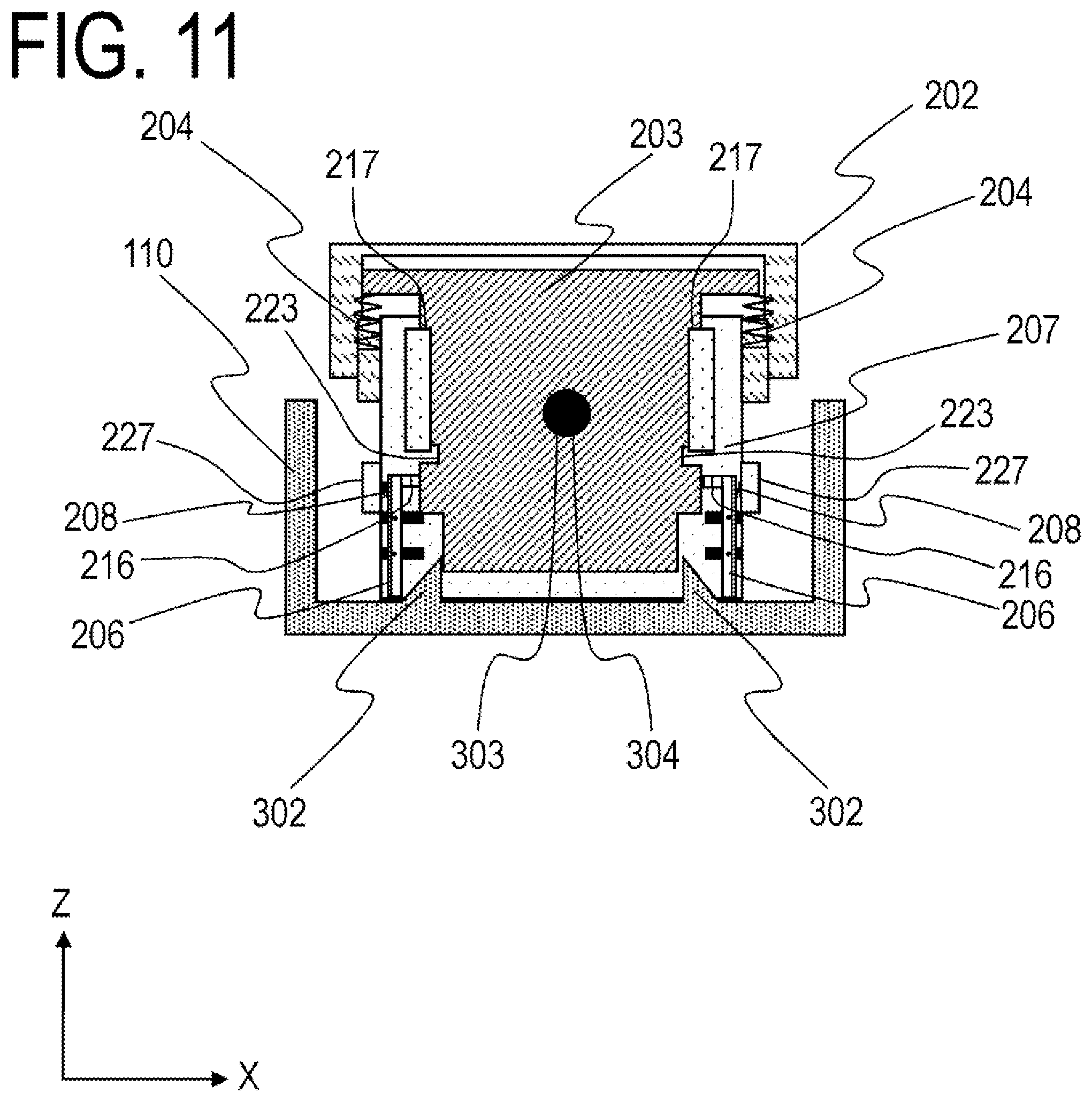 Patent US12304211 Figure 11 – Liquid storage container and recording apparatus