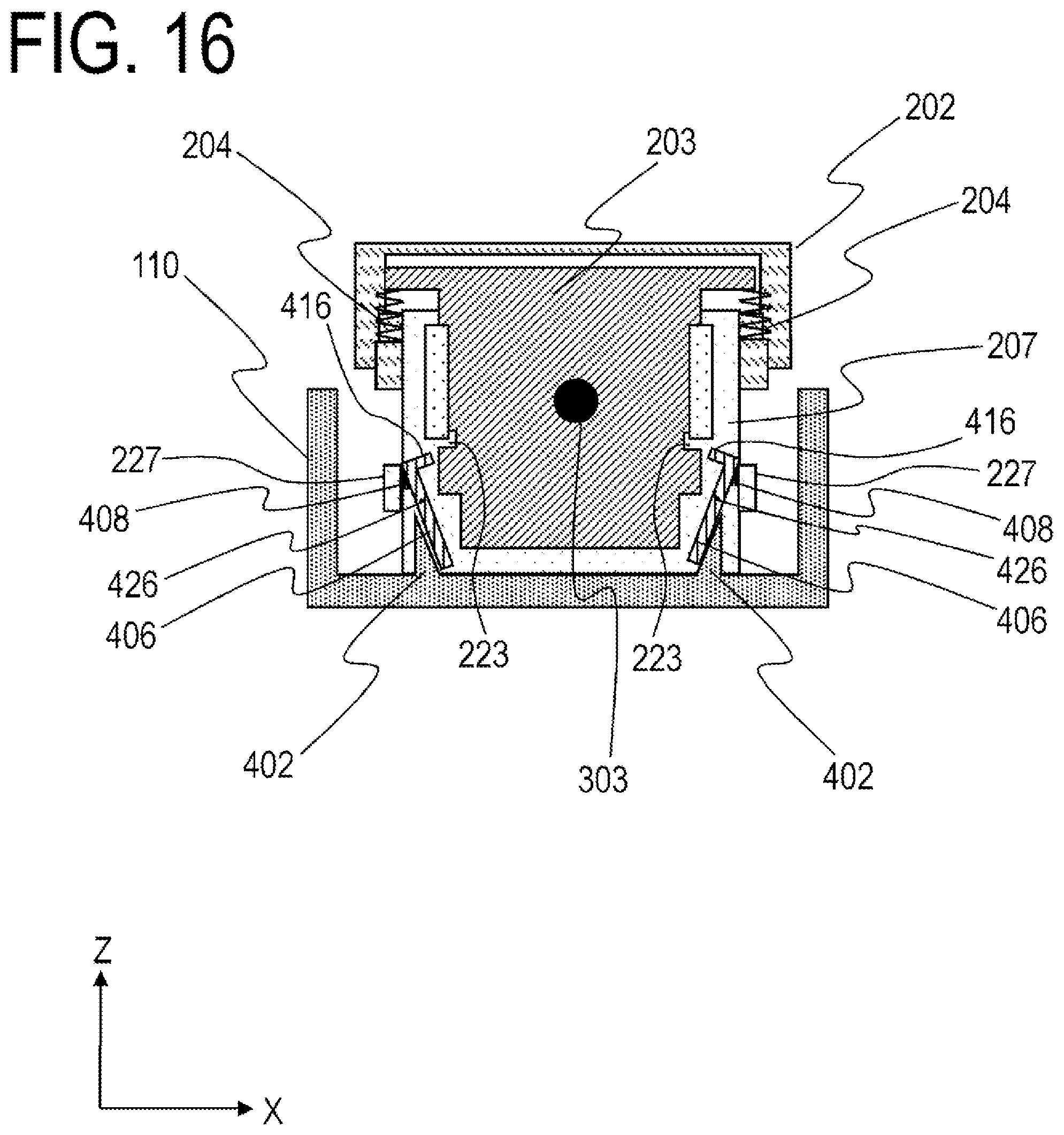 Patent US12304211 Figure 16 – Liquid storage container and recording apparatus