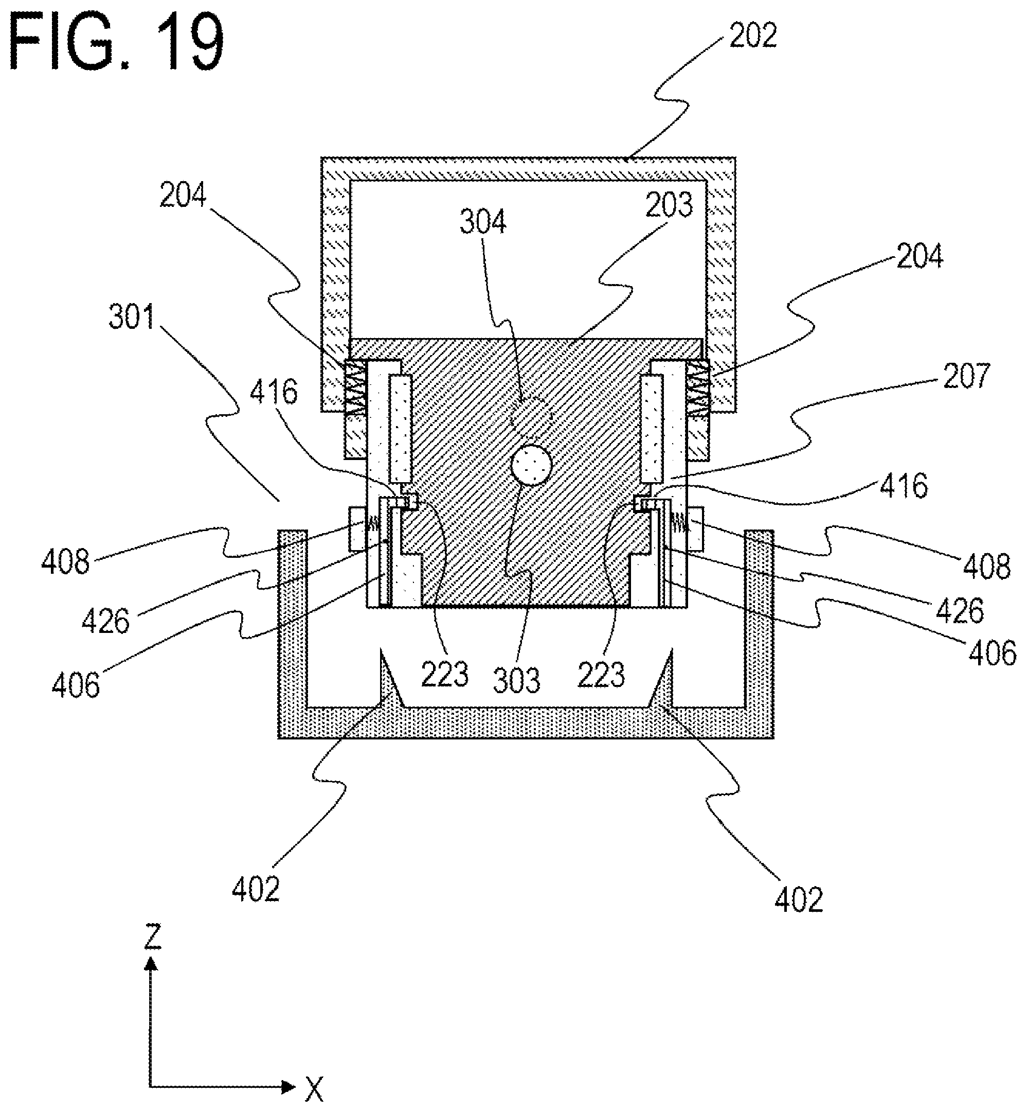 Patent US12304211 Figure 19 – Liquid storage container and recording apparatus