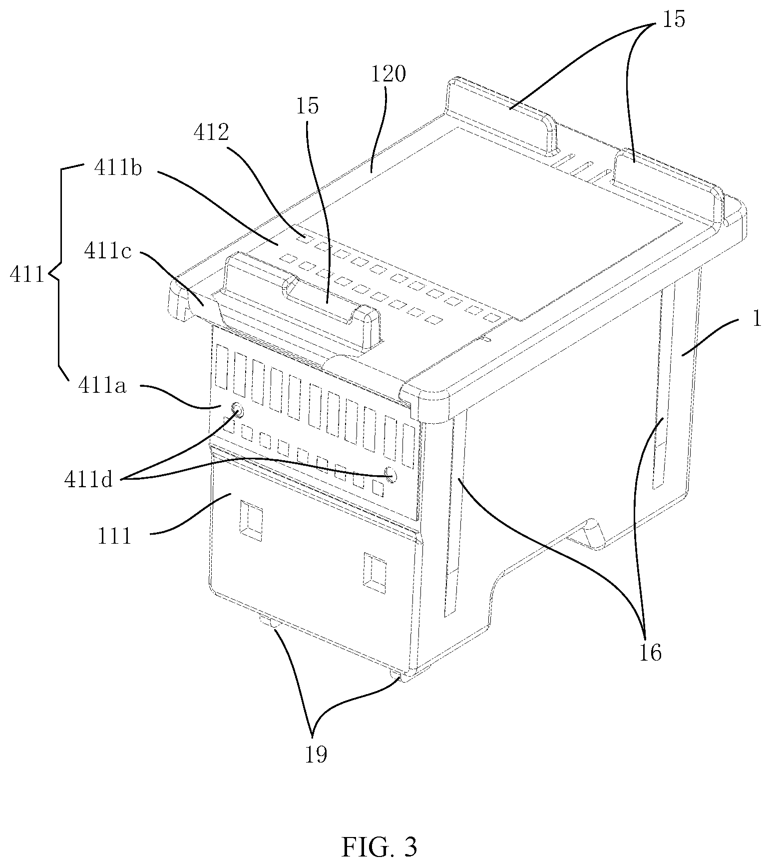 Patent US12304212 Figure 3 – Ink cartridge having print head